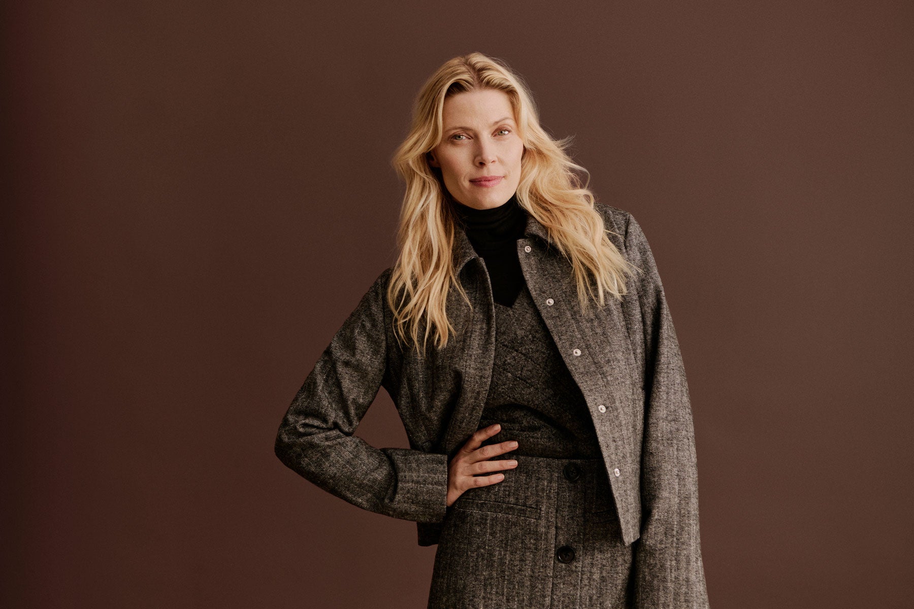 RWSophia Wool LS Short Jacket JACKET Rosemunde Woman