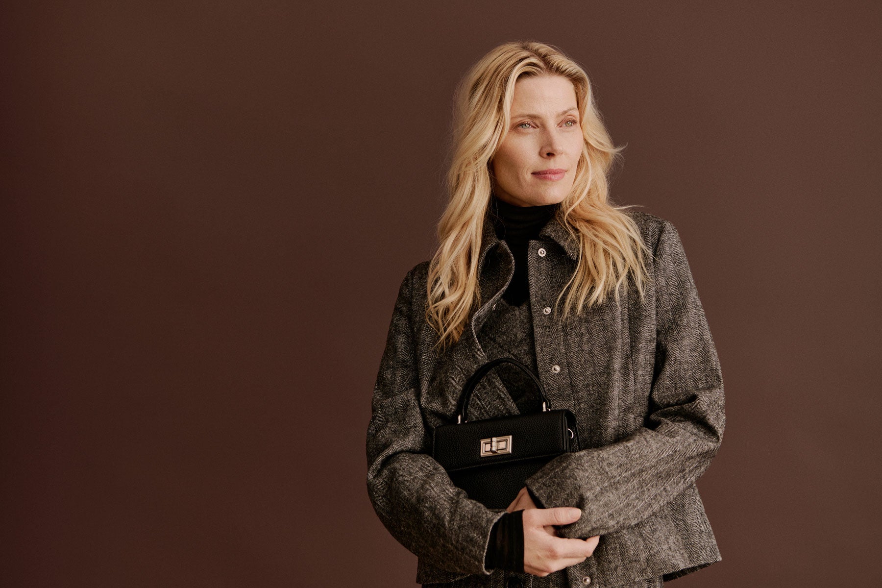 RWAida Alpaca SL V-neck Vest VEST Rosemunde Woman