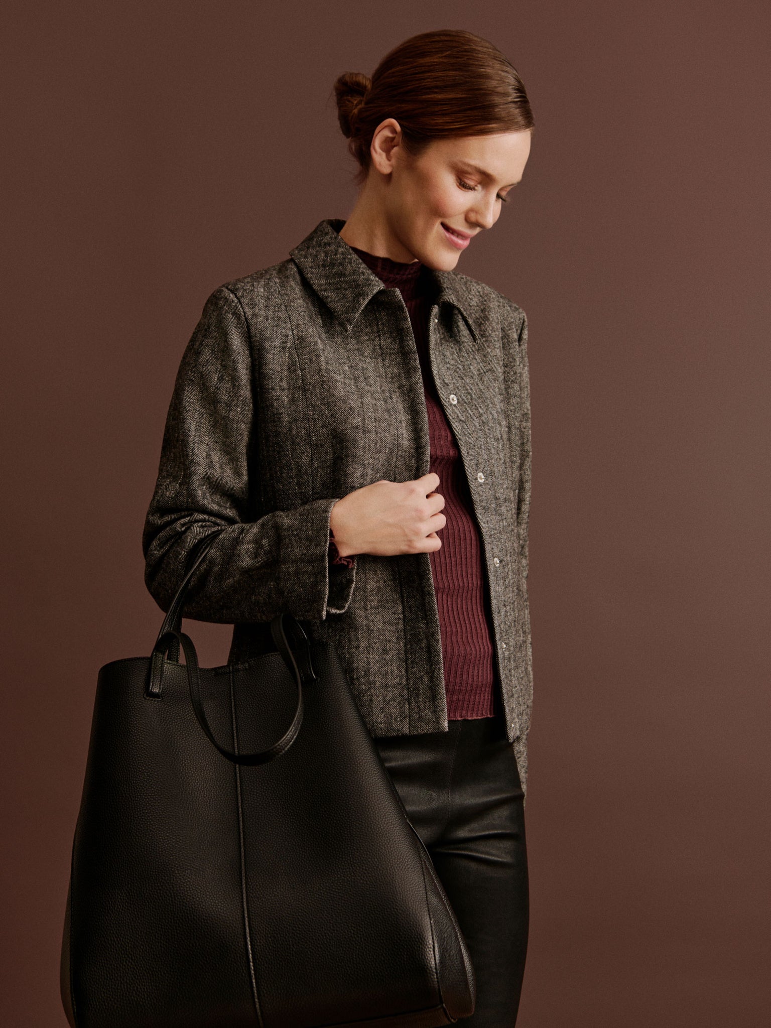 RWSophia Wool LS Short Jacket JACKET Rosemunde Woman