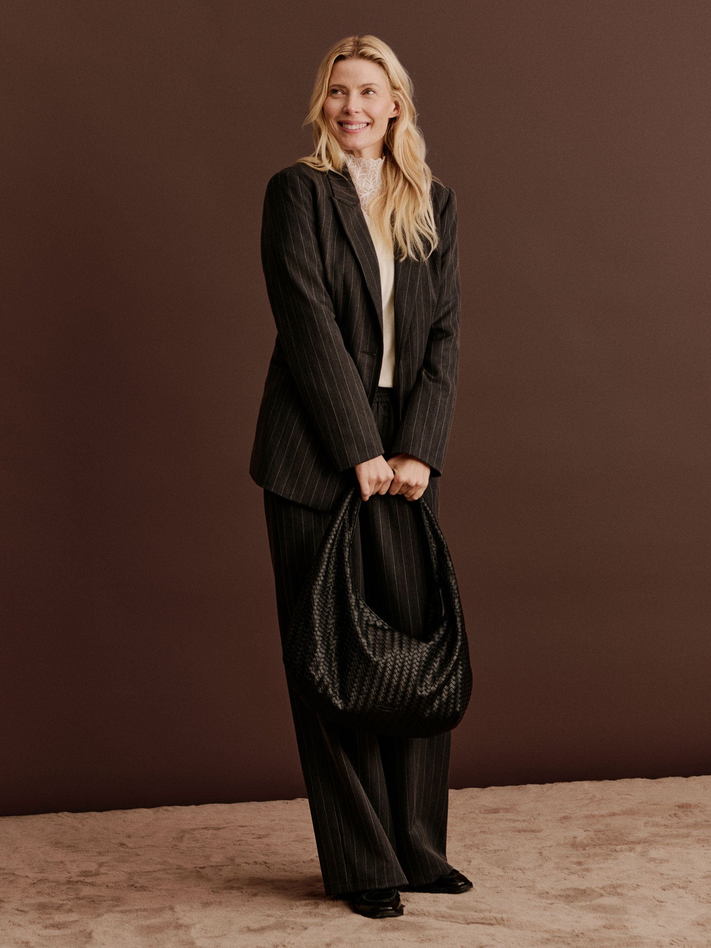 RWBeatha Silk LS Lace T-shirt T-SHIRT LS Rosemunde Woman