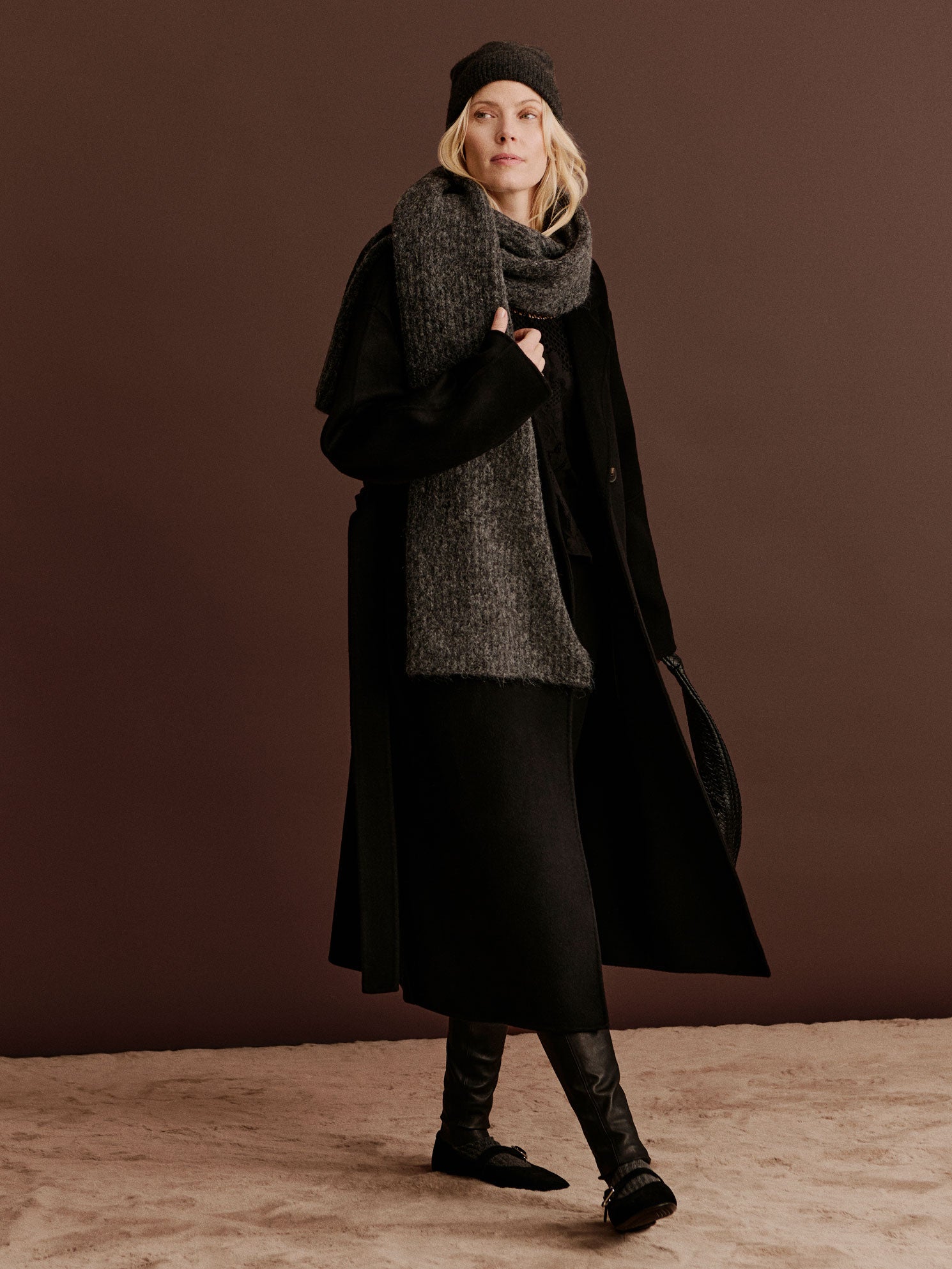 RWMara Cashmere Blend LS Long Coat COAT Rosemunde Woman