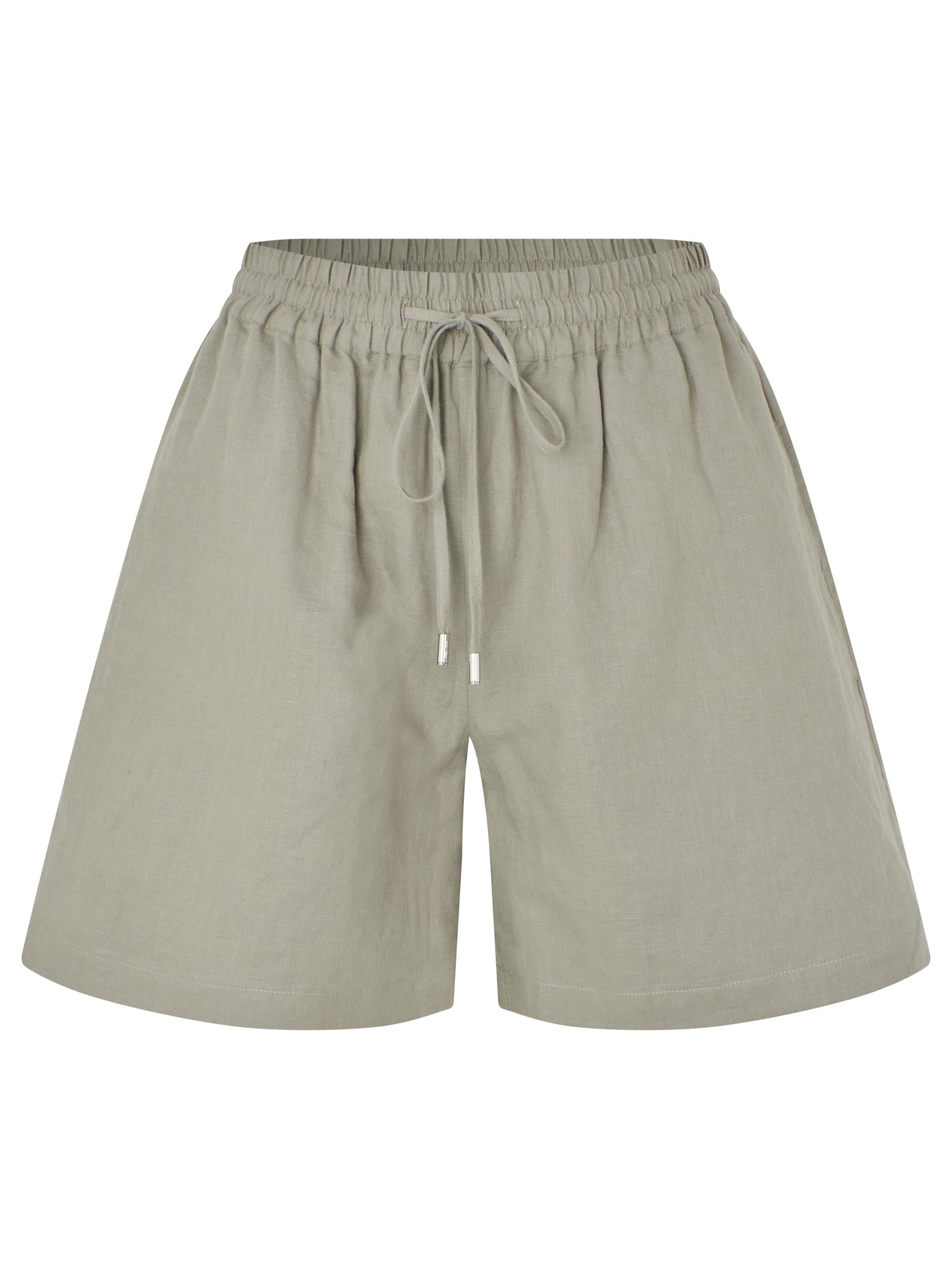 RWEsther Linen Shorts SHORTS Rosemunde Woman 34 dried sage