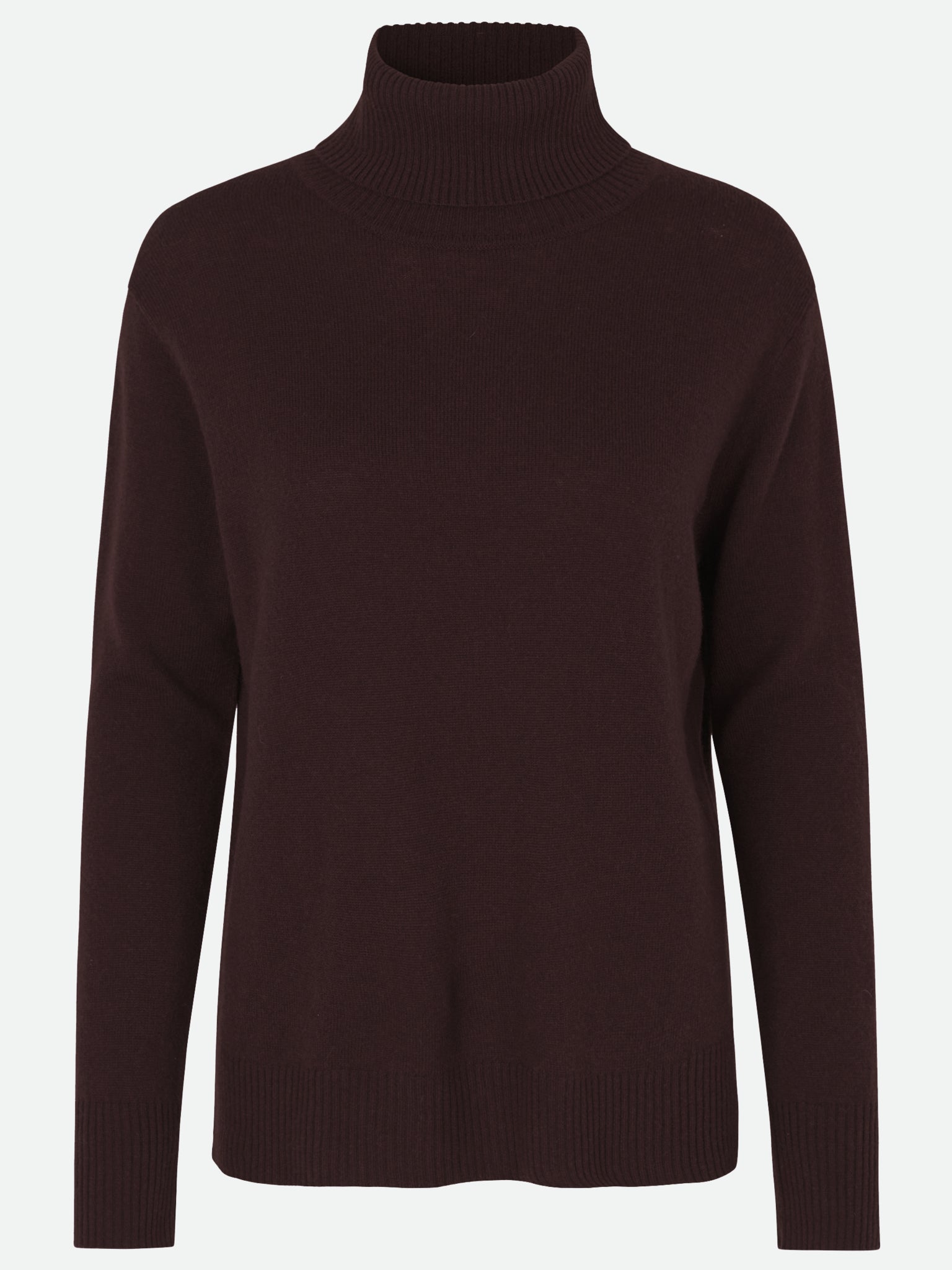RWLaica Cashmere LS Roll Neck Pullover Rosemunde Woman XS ganache