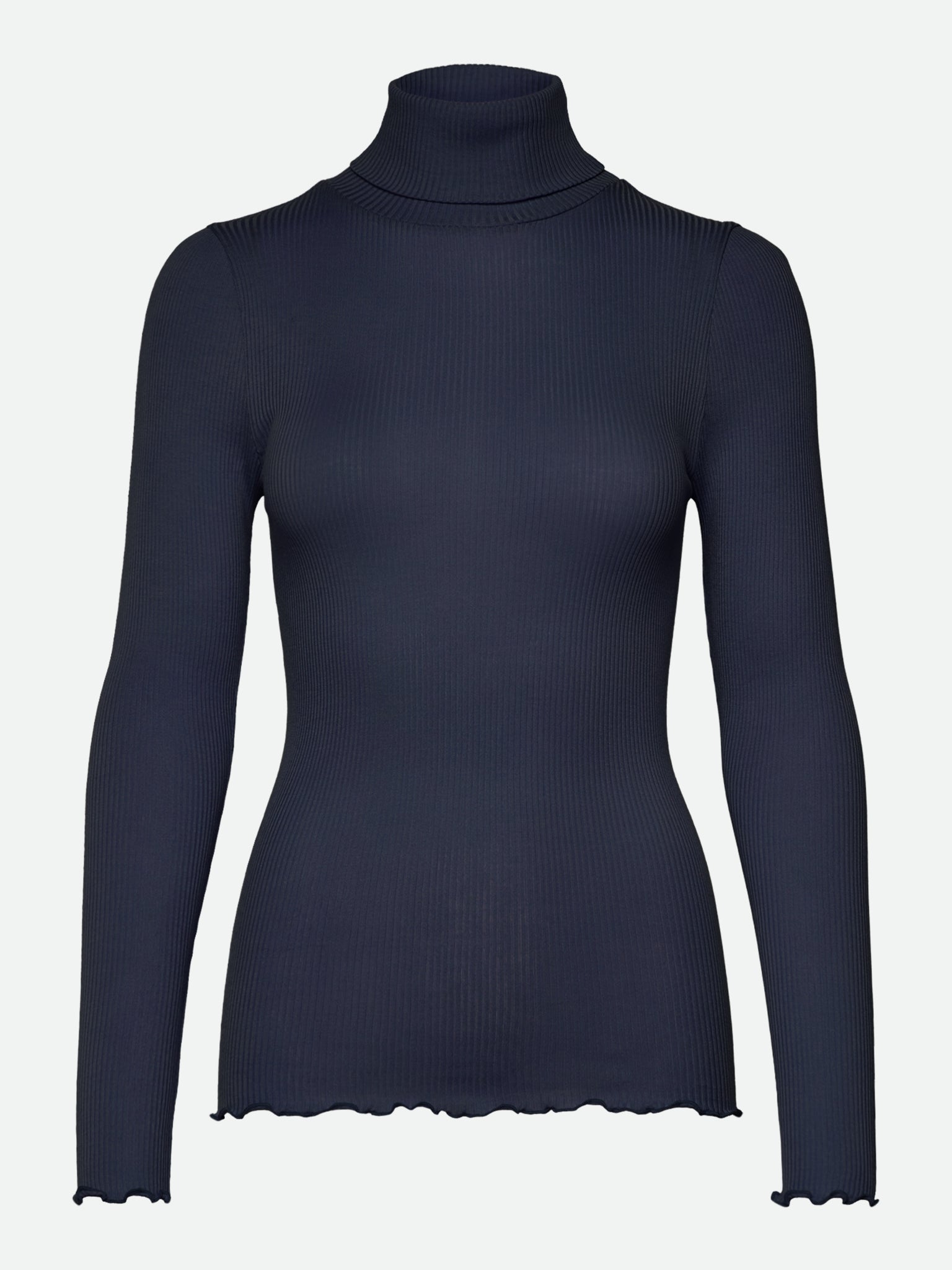RMWBalta Modal Roll-neck T-shirt T-SHIRT LS Rosemunde Woman M navy