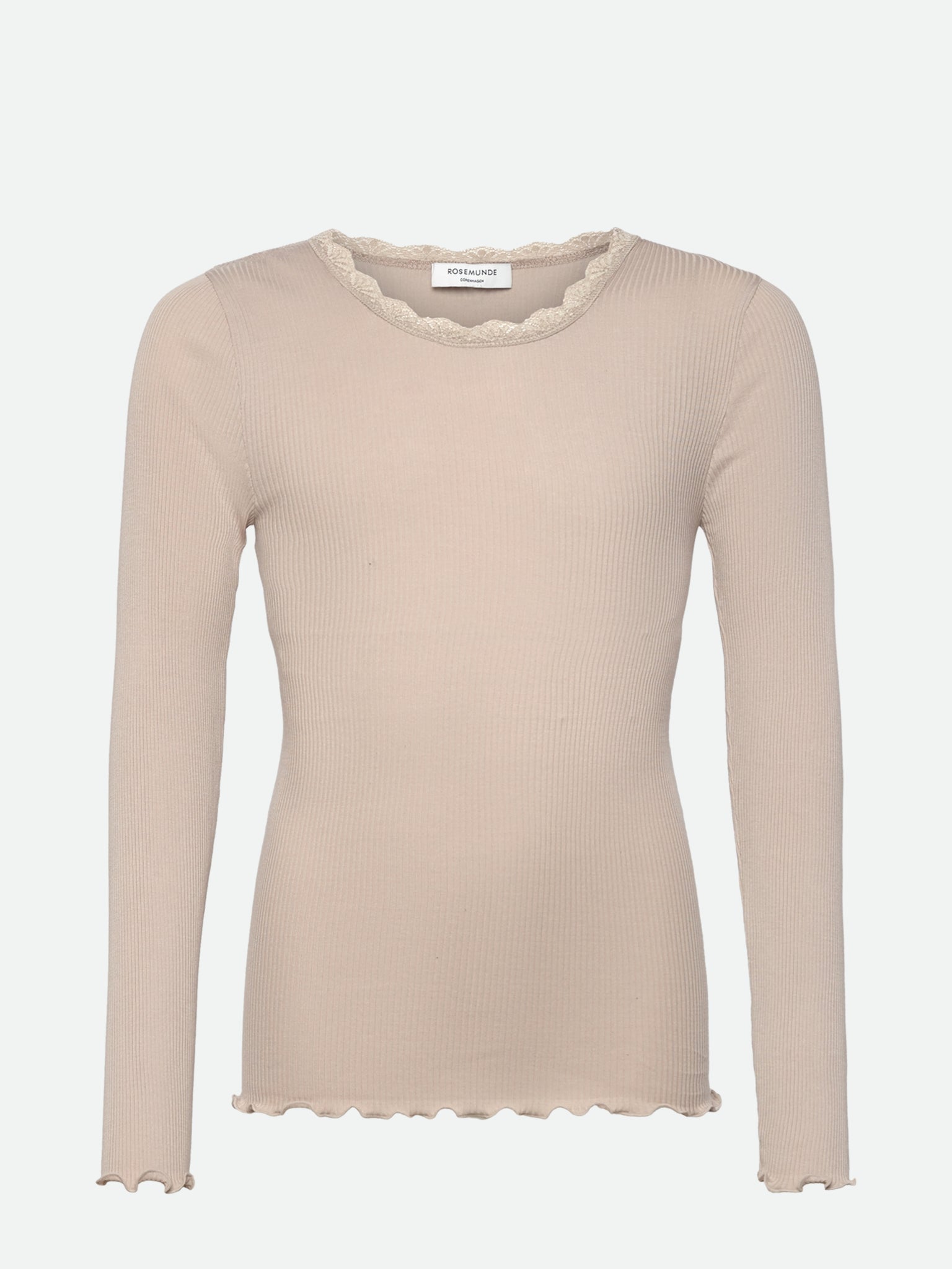 RKBalta Modal LS Lace T-shirt T-shirt Rosemunde kids 128 abbey stone
