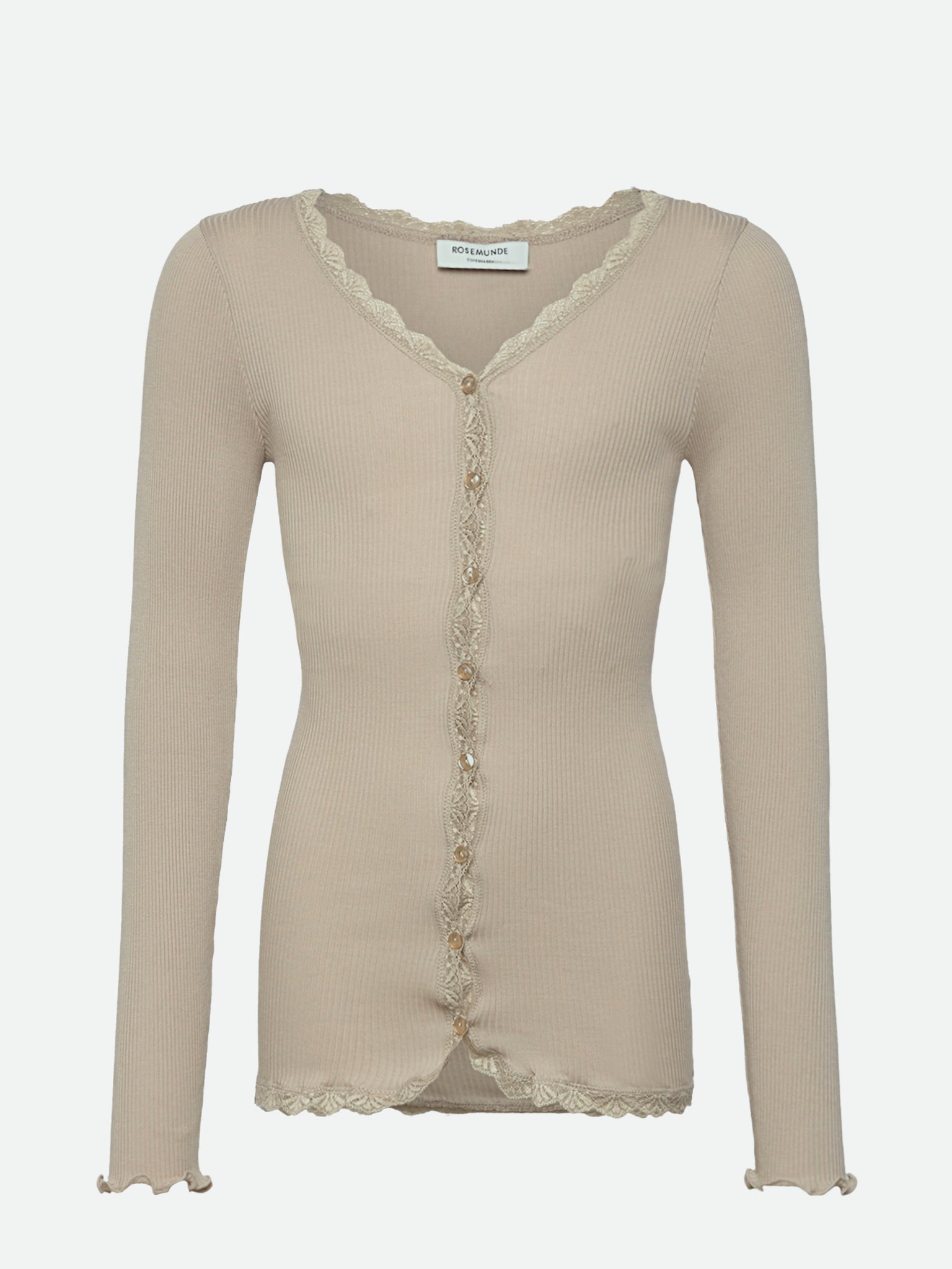 RKBalta Modal LS Lace Cardigan Cardigan Rosemunde Girls 128 abbey stone