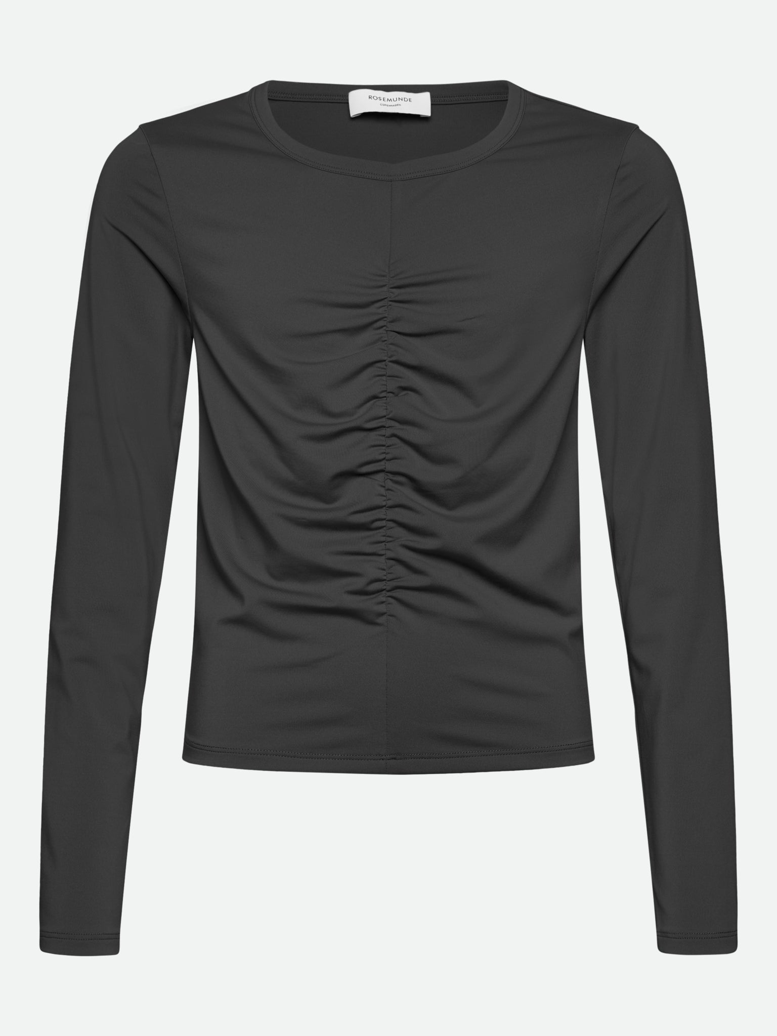 RKBillie LS Short Wrinkle T-shirt T-SHIRT LS Rosemunde Girls 128 black