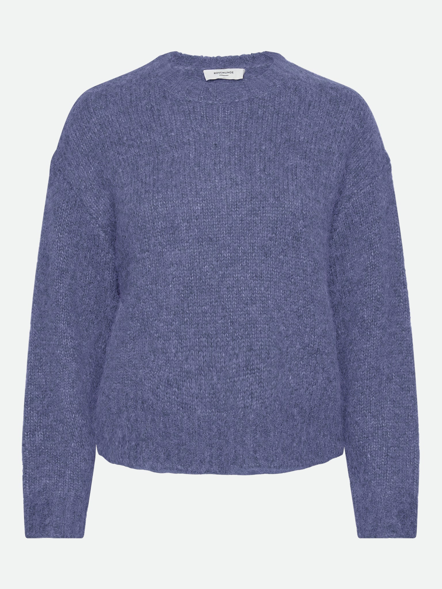 RKTulip Wool Blend LS Short O-neck Pullover PULLOVER Rosemunde Girls 128 infinity melange