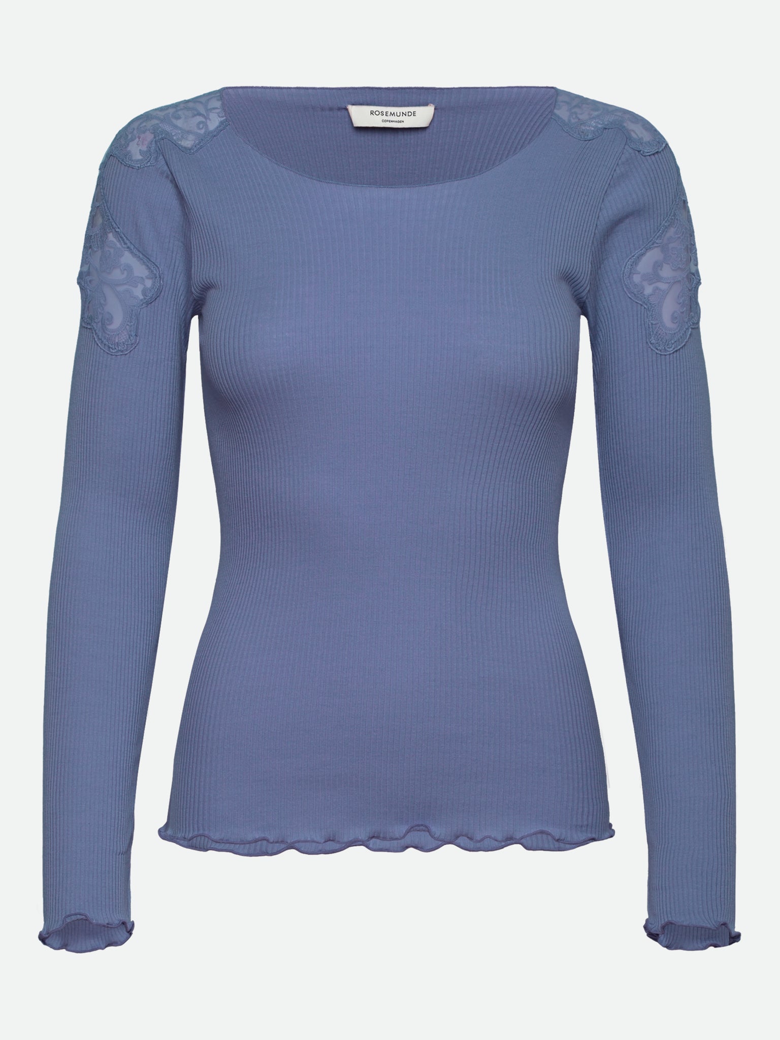 RWBaybay Long Sleeve Lace T-shirt T-SHIRT LS Rosemunde Woman XS infinity