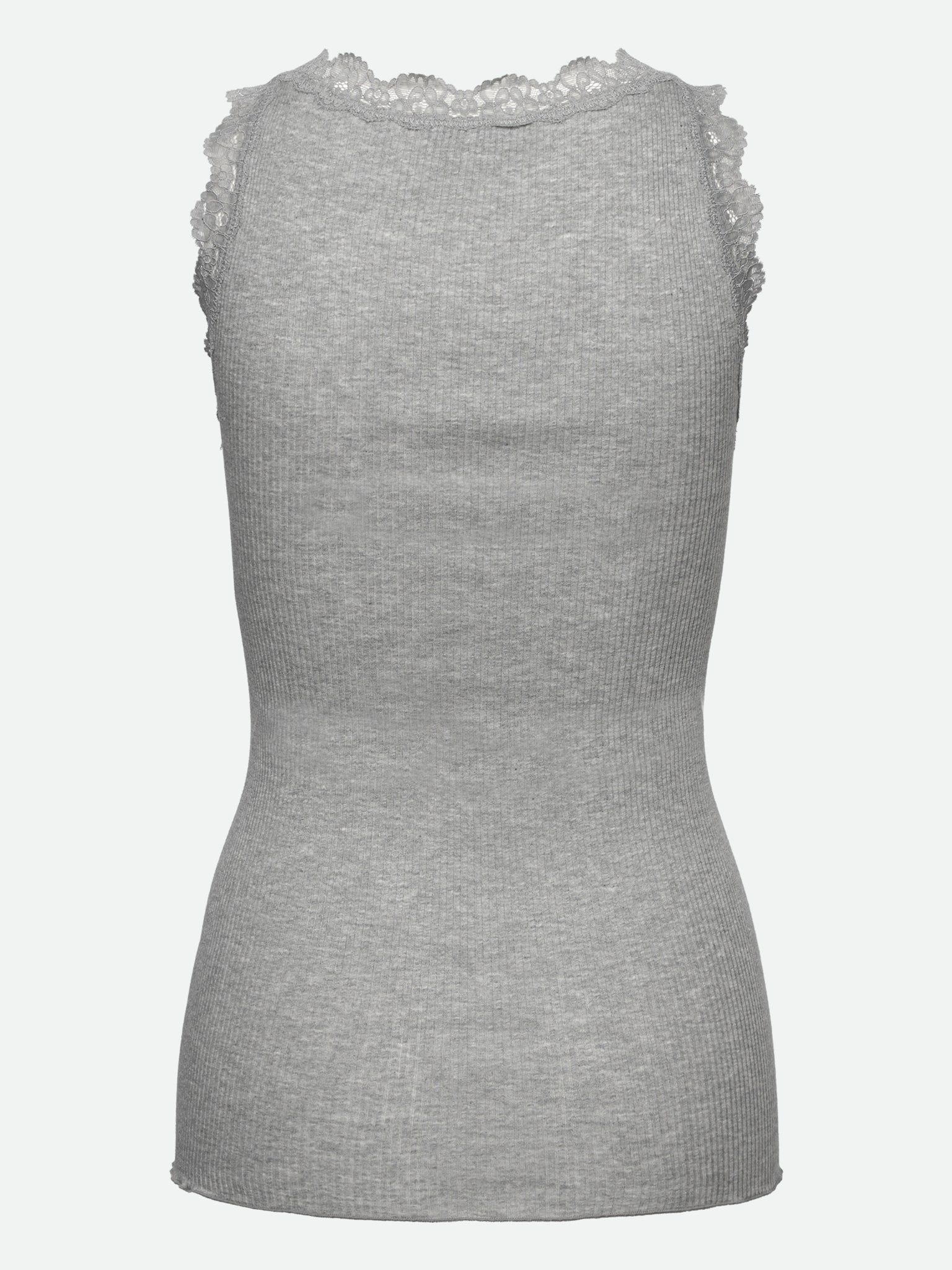 RMWBalta Modal Lace SL V-neck Top TOP Rosemunde Woman
