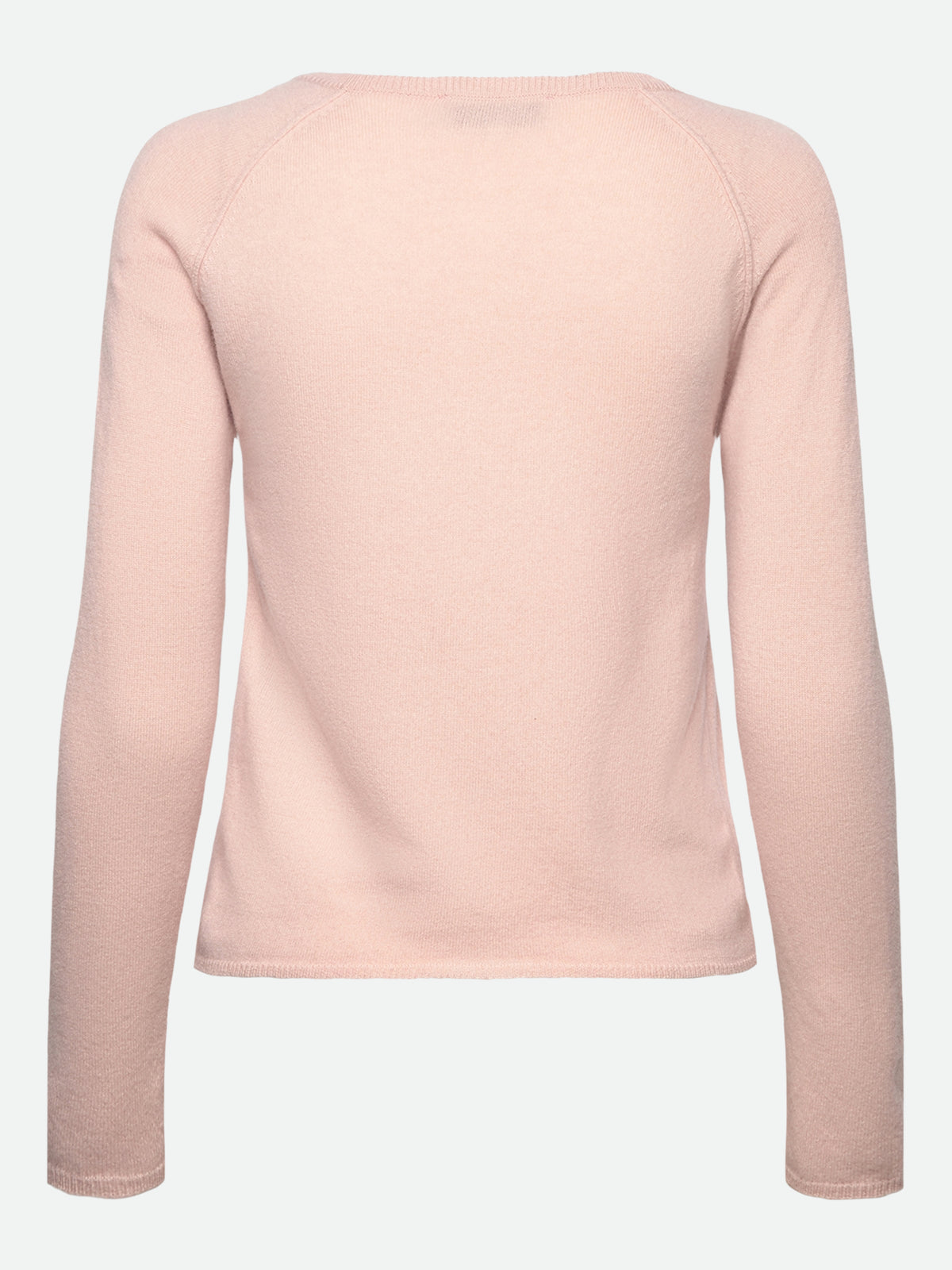 RWLaica Cashmere Long Sleeve O-neck Raglan Cardigan