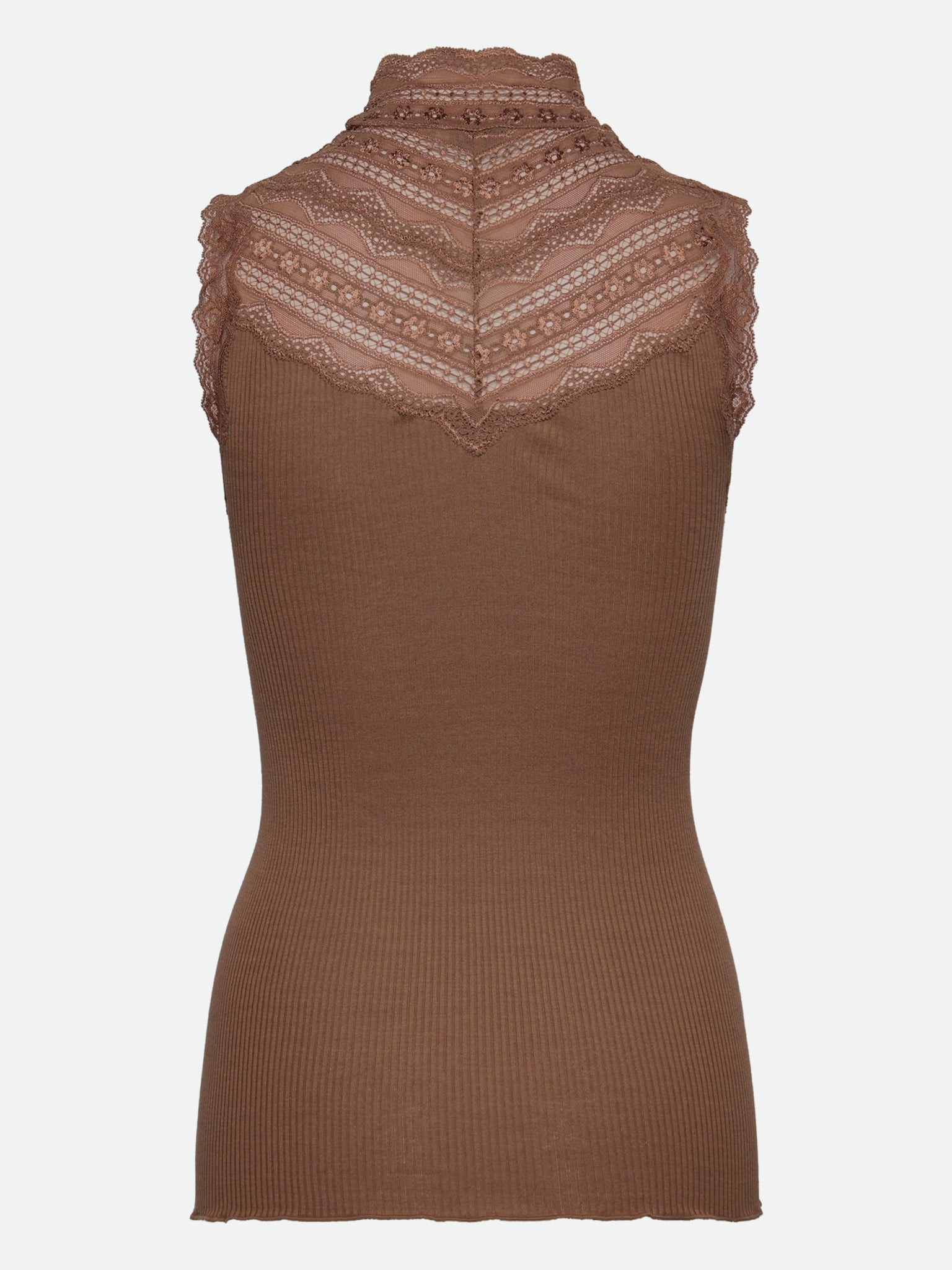 RWBenita Silke SL Turtleneck blonde Top