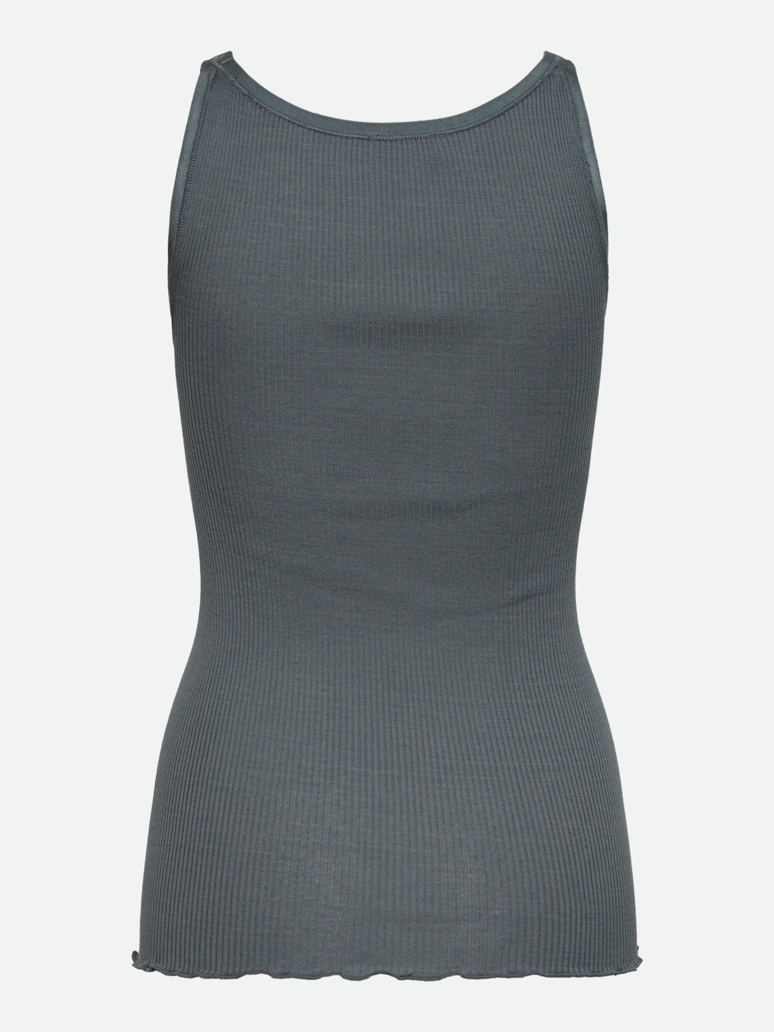 RWBelle Silk U-neck Strap Elastic Top