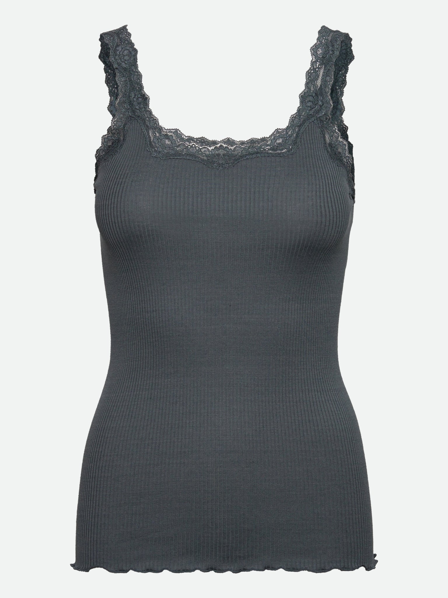 RWBabette Silk SL Deep Back Lace Top