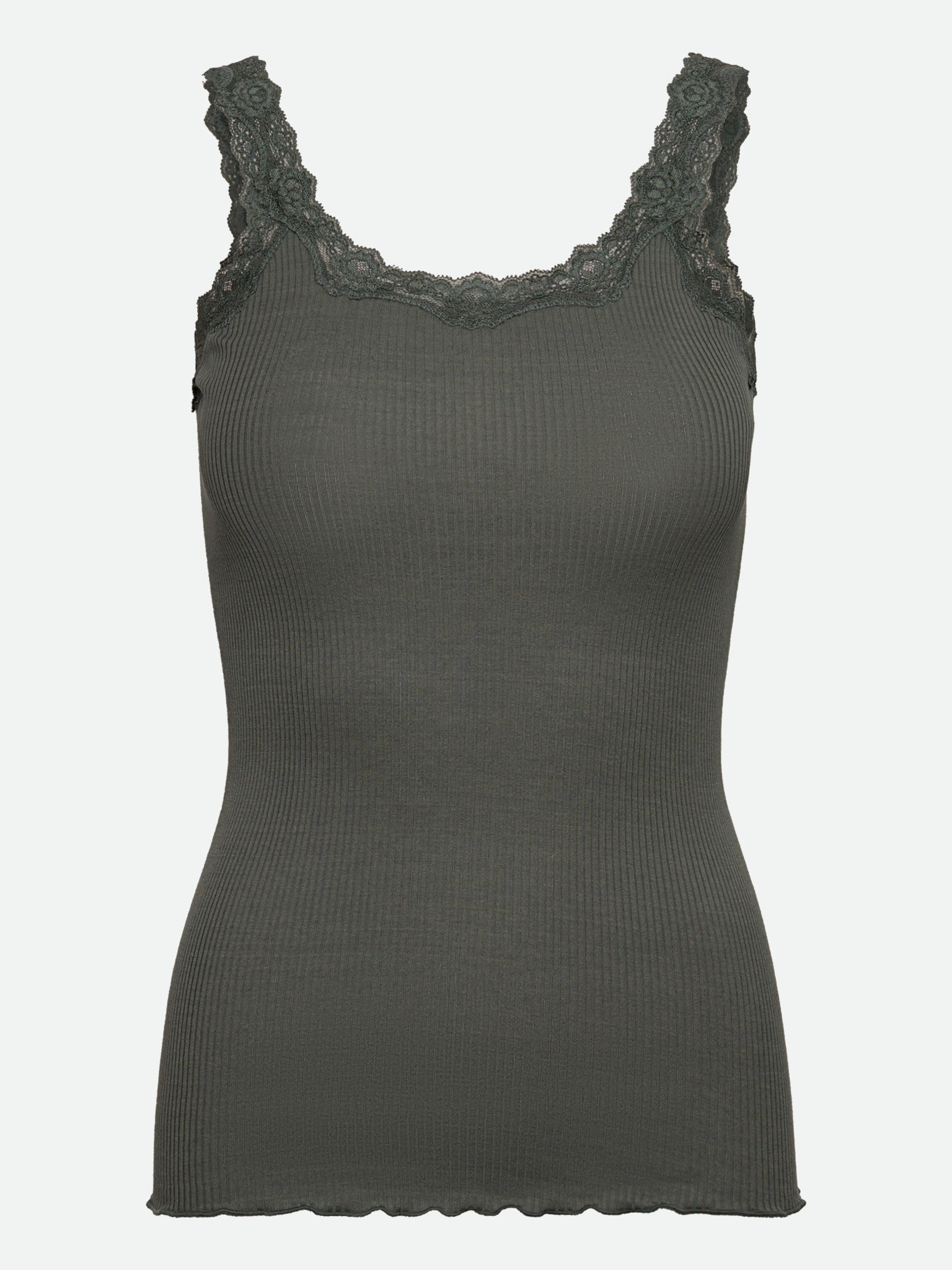 RWBabette Silk SL Deep Back Lace Top