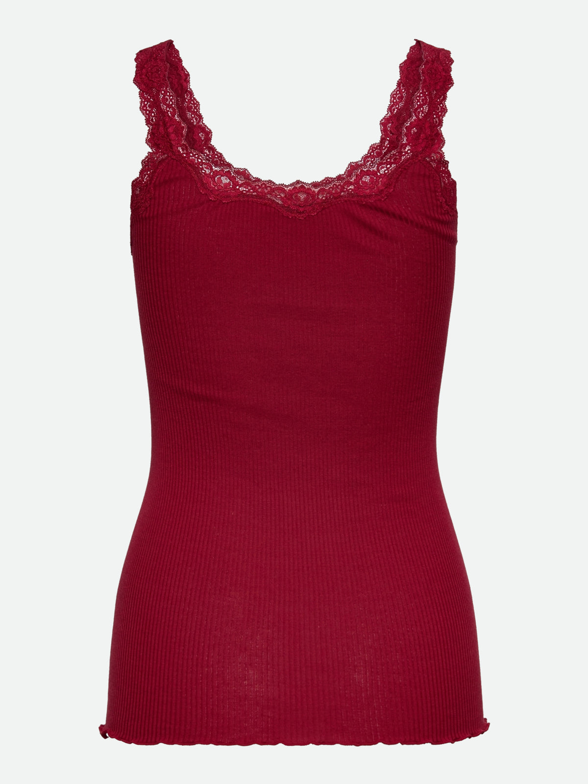 RWBabette Silk Sleeveless Deep Back Lace Top TOP Rosemunde Woman