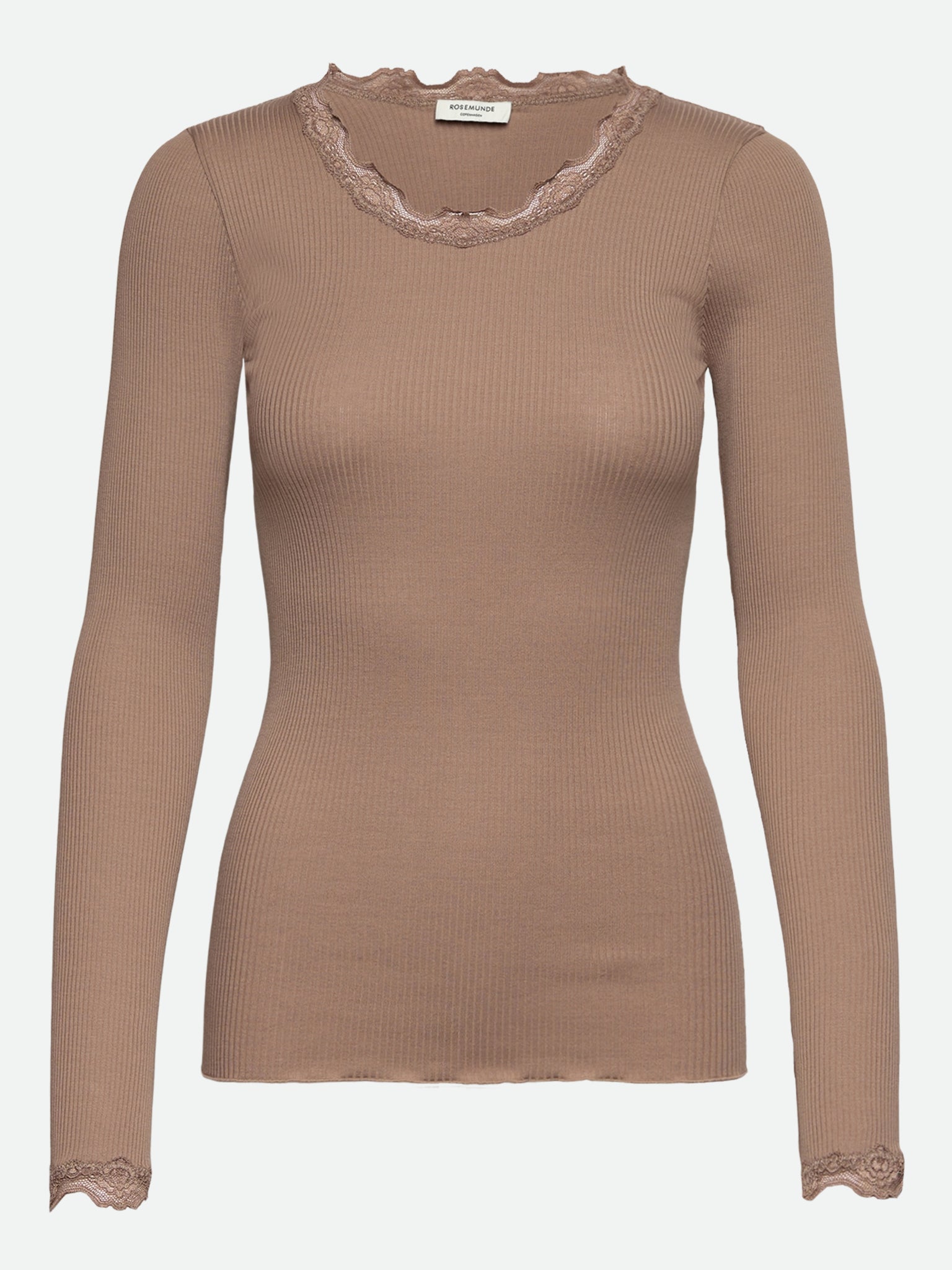 RWBabette Silke langærmet Blonde T-shirt