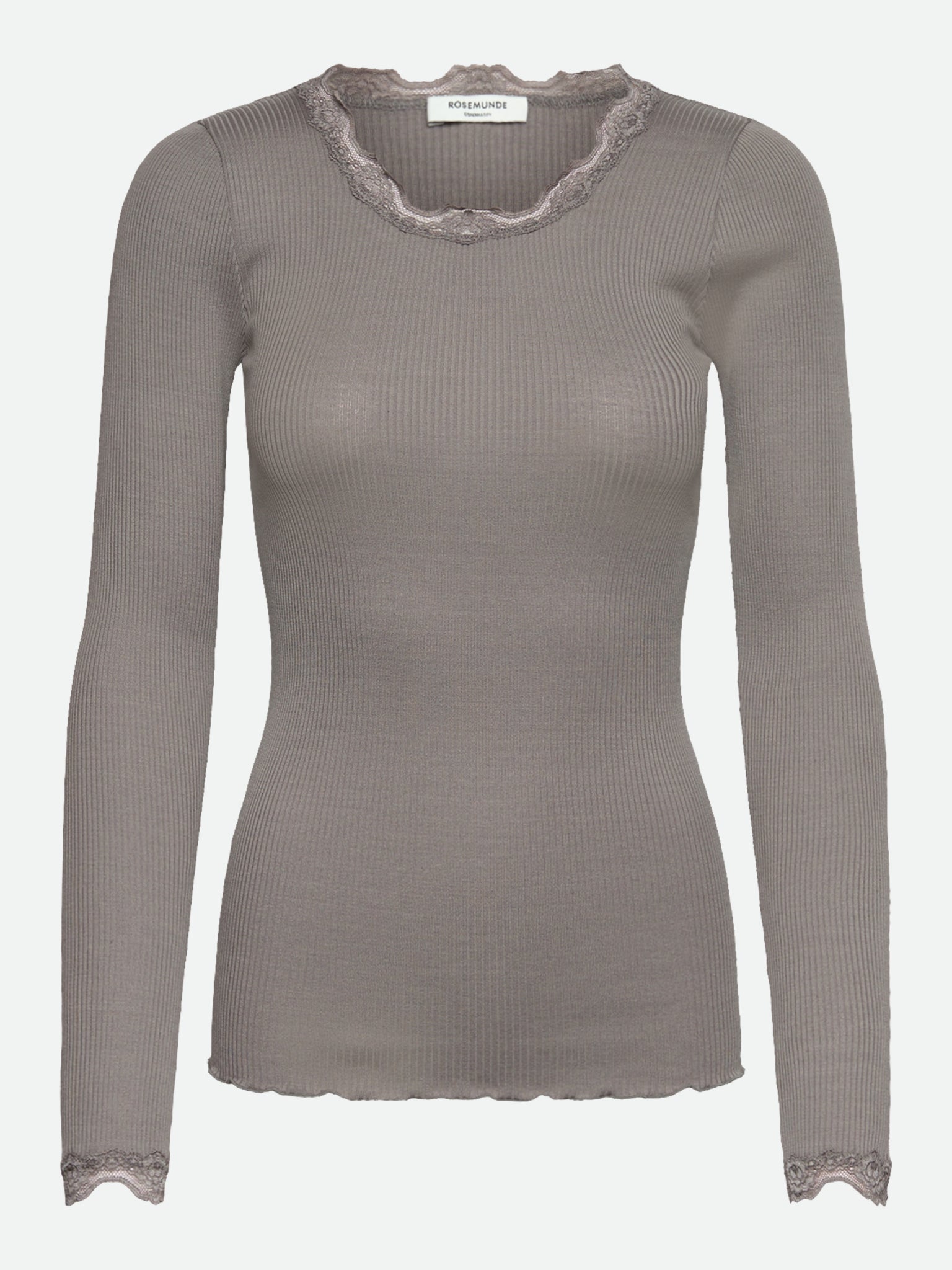 RWBabette Silke langærmet Blonde T-shirt