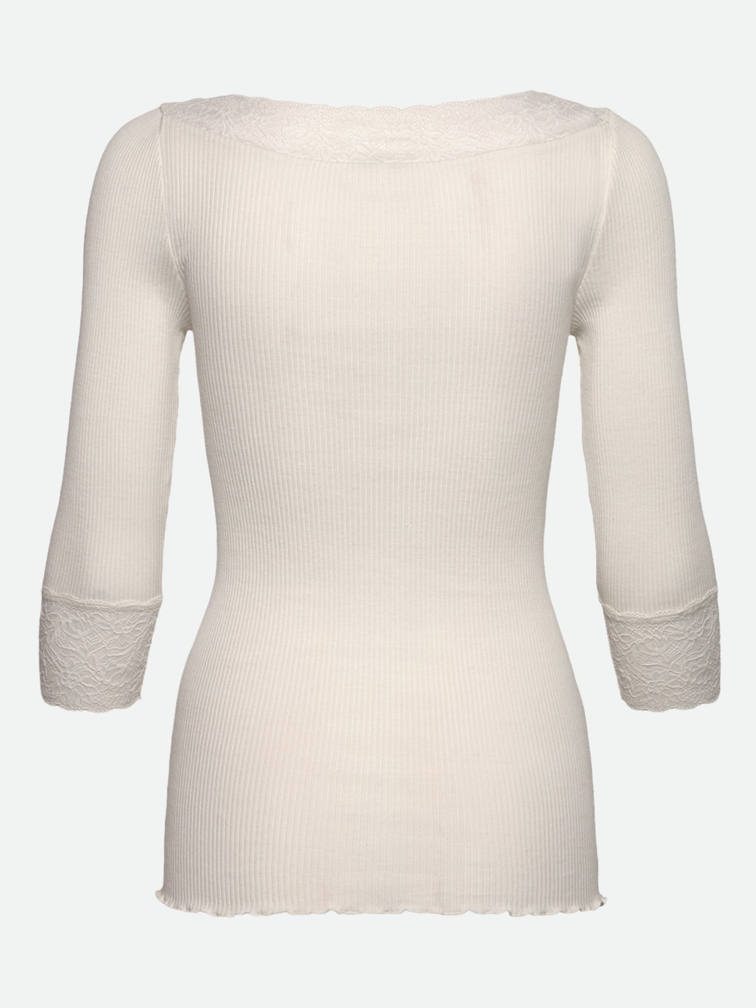RWBeatha Silk 3/4 Sleeve Boatneck Lace T-shirt T-SHIRT LS Rosemunde Woman
