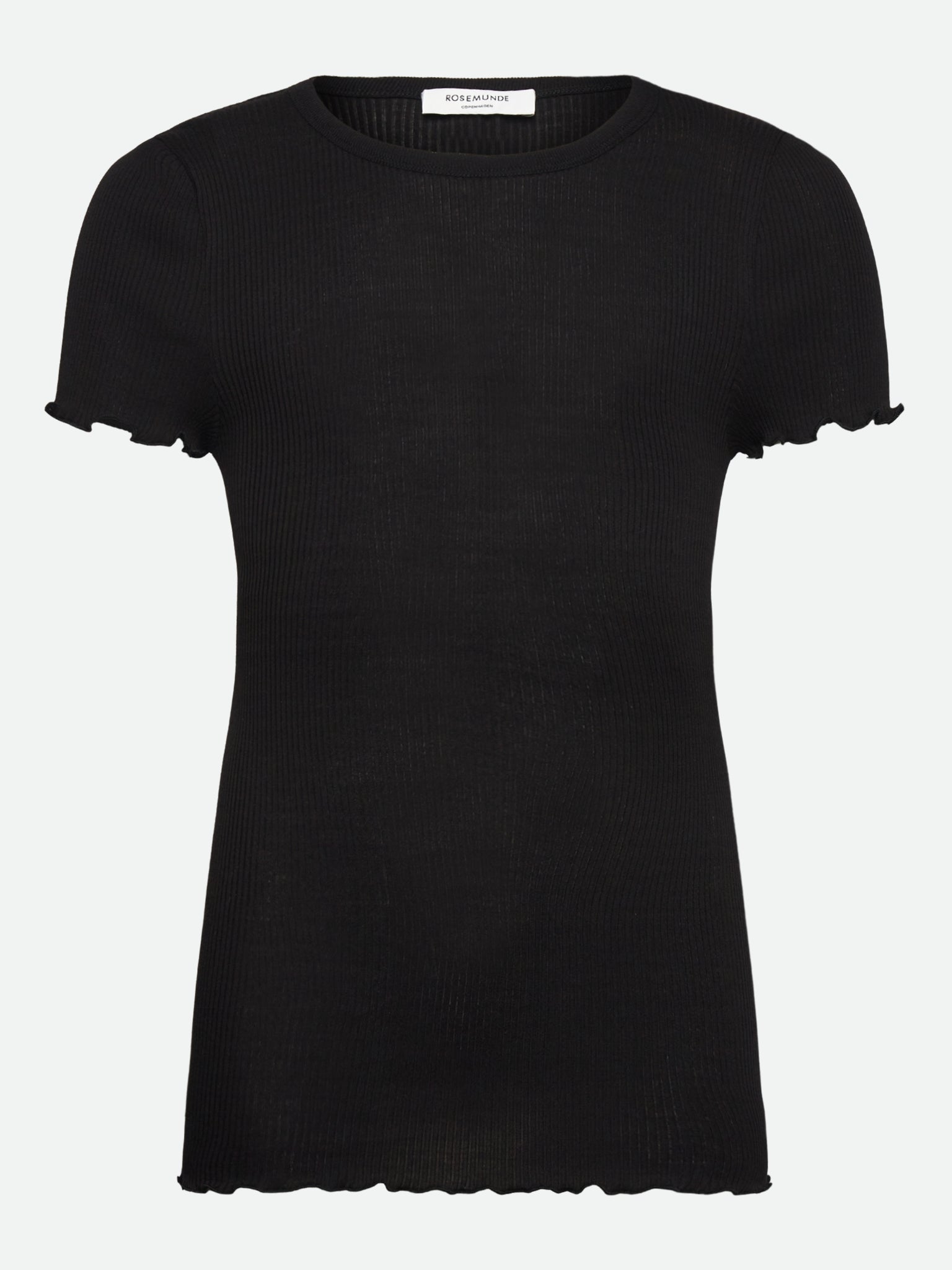 RKBalta Modal SS T-shirt T-SHIRT SS Rosemunde Woman 140 black