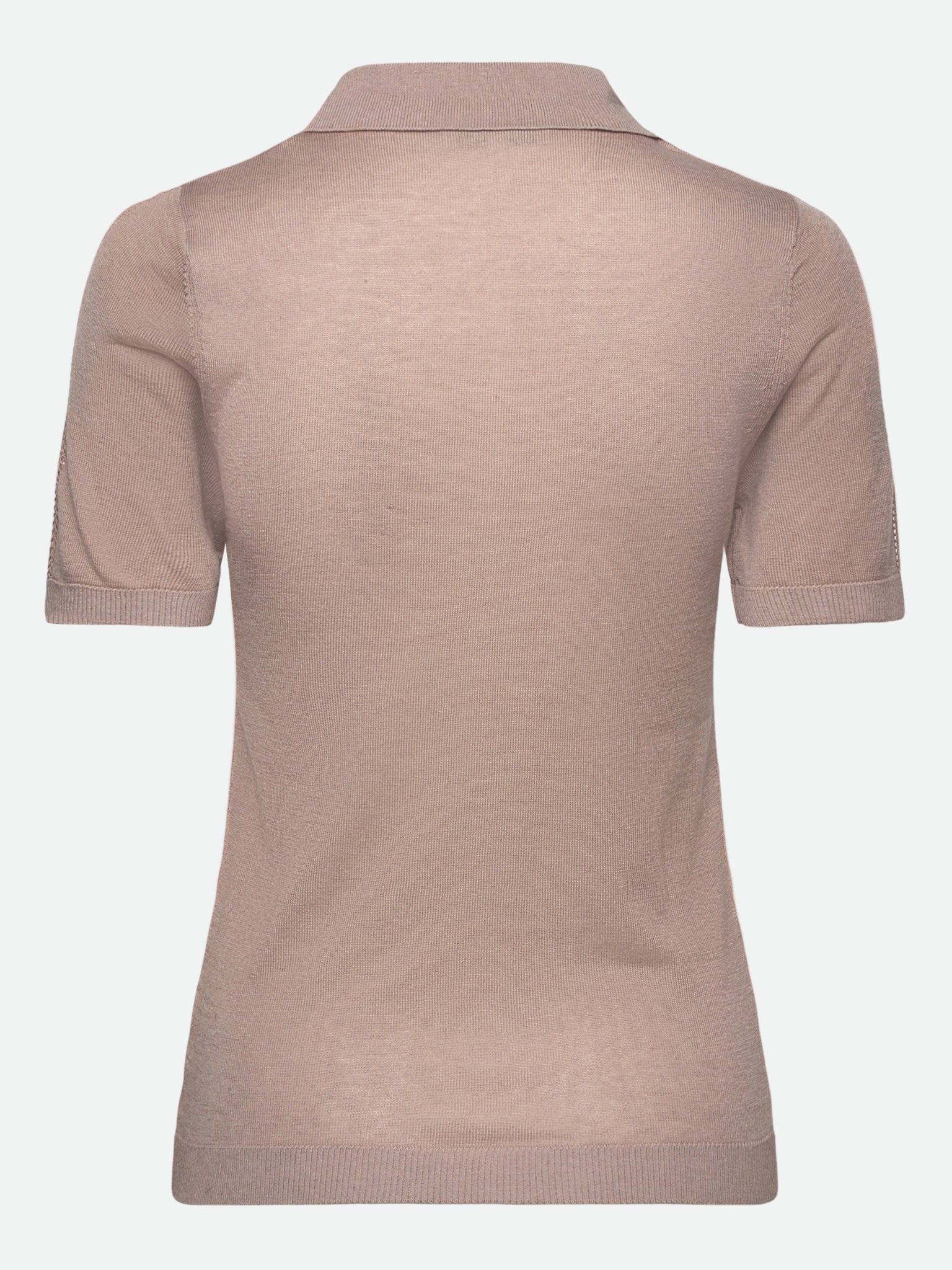 RWSamira Silk SS Polo Pullover PULLOVER Rosemunde Woman