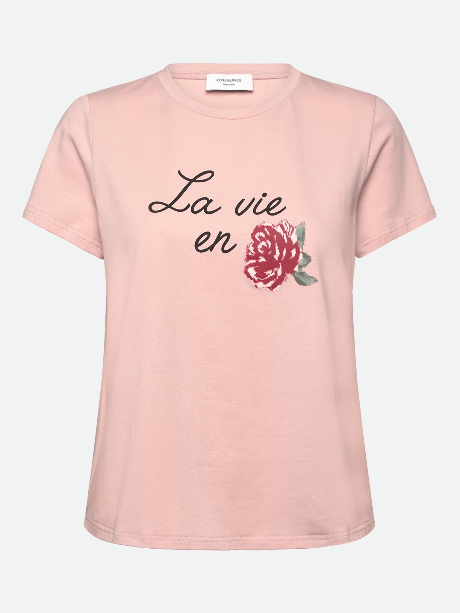RWNatali Organic SS T-shirt T-SHIRT SS Rosemunde Woman XS la vie print