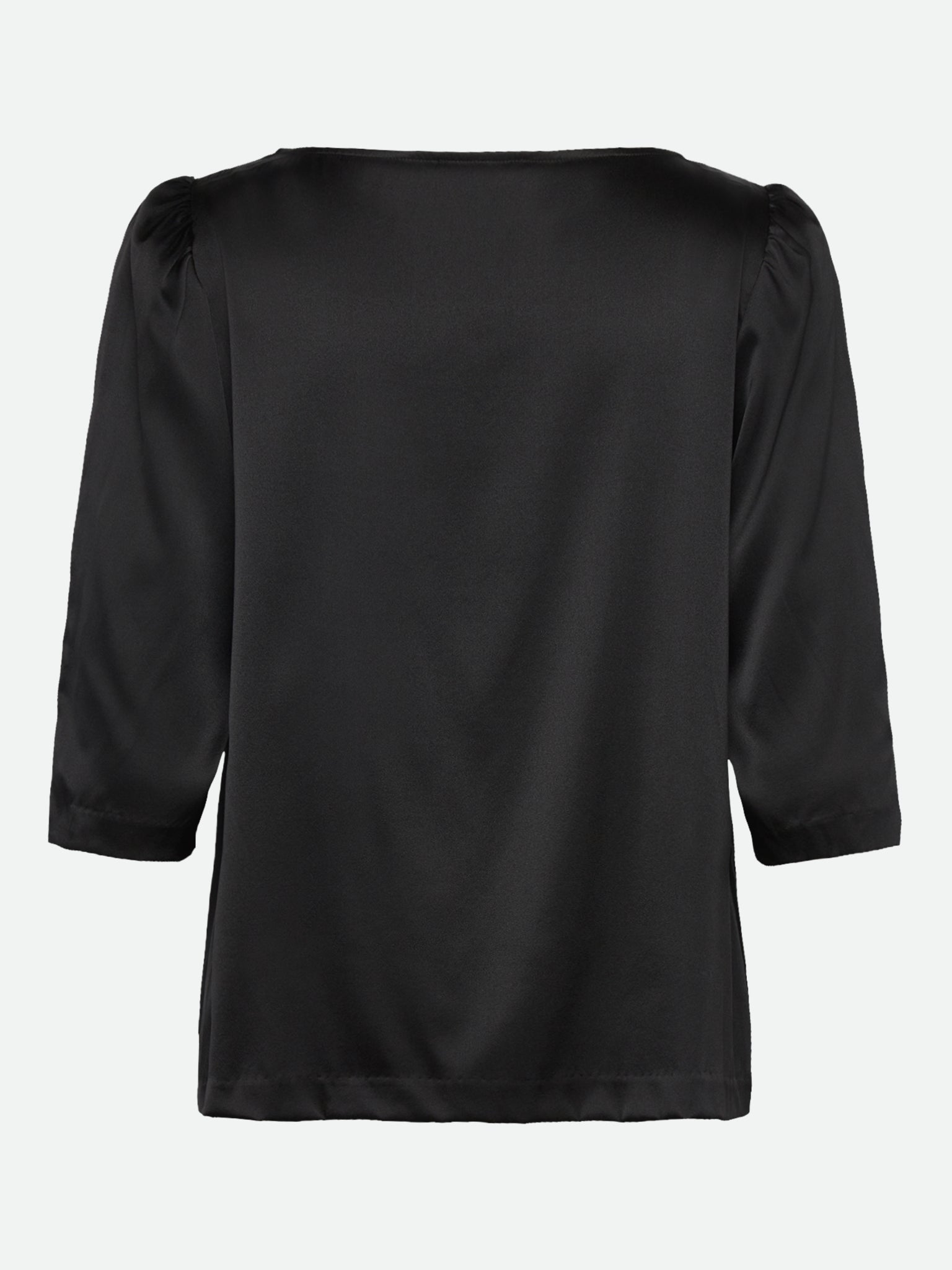 RWJade Silk 3/4 Sleeve Boatneck Blouse