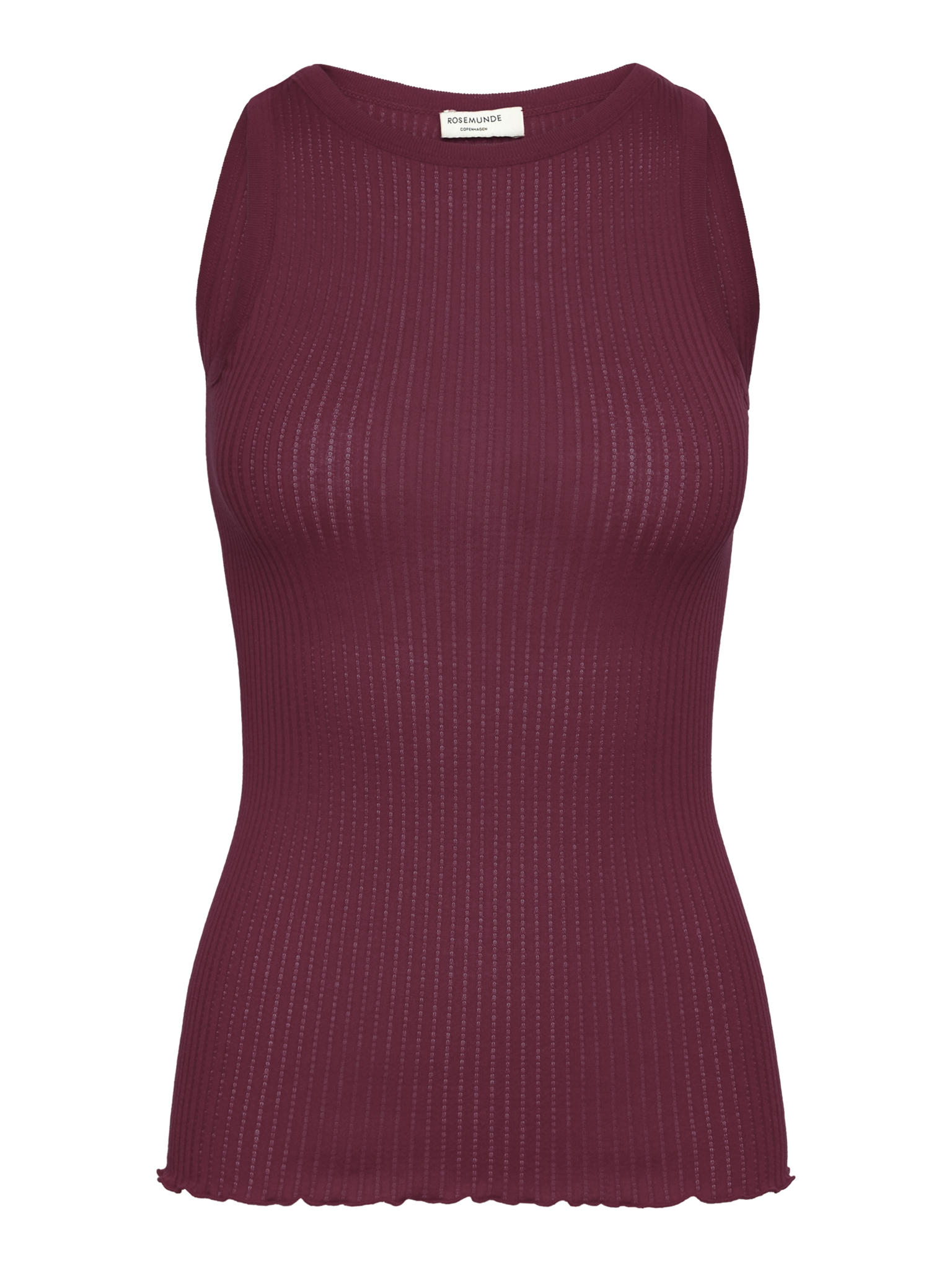 RWBelize Silk SL Boxer Top TOP Rosemunde Woman S tawny port