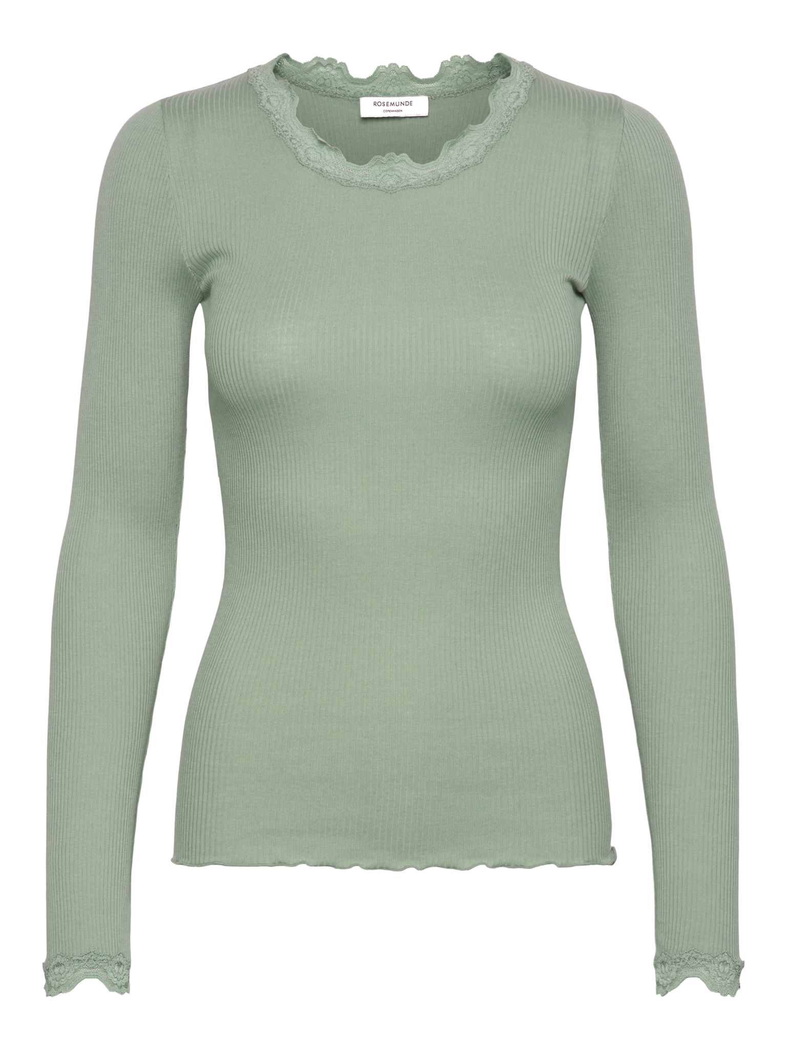 RWBabette Silk LS Lace T-shirt