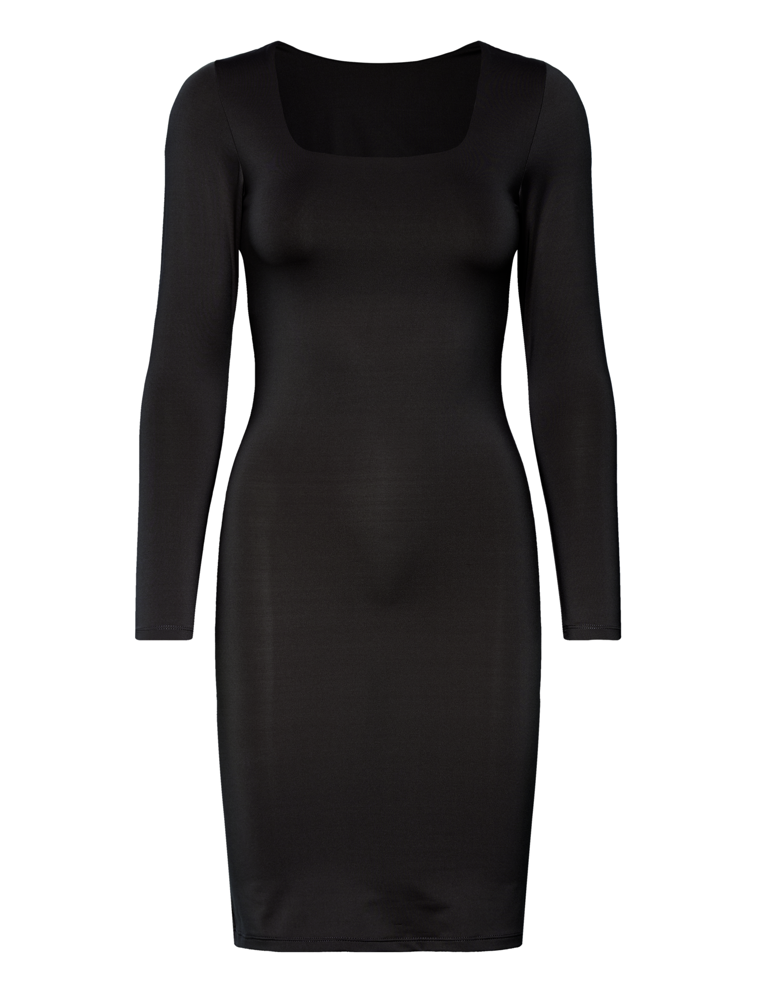 RKBillie LS Reversible Midi Dress DRESS Rosemunde Woman 128 black