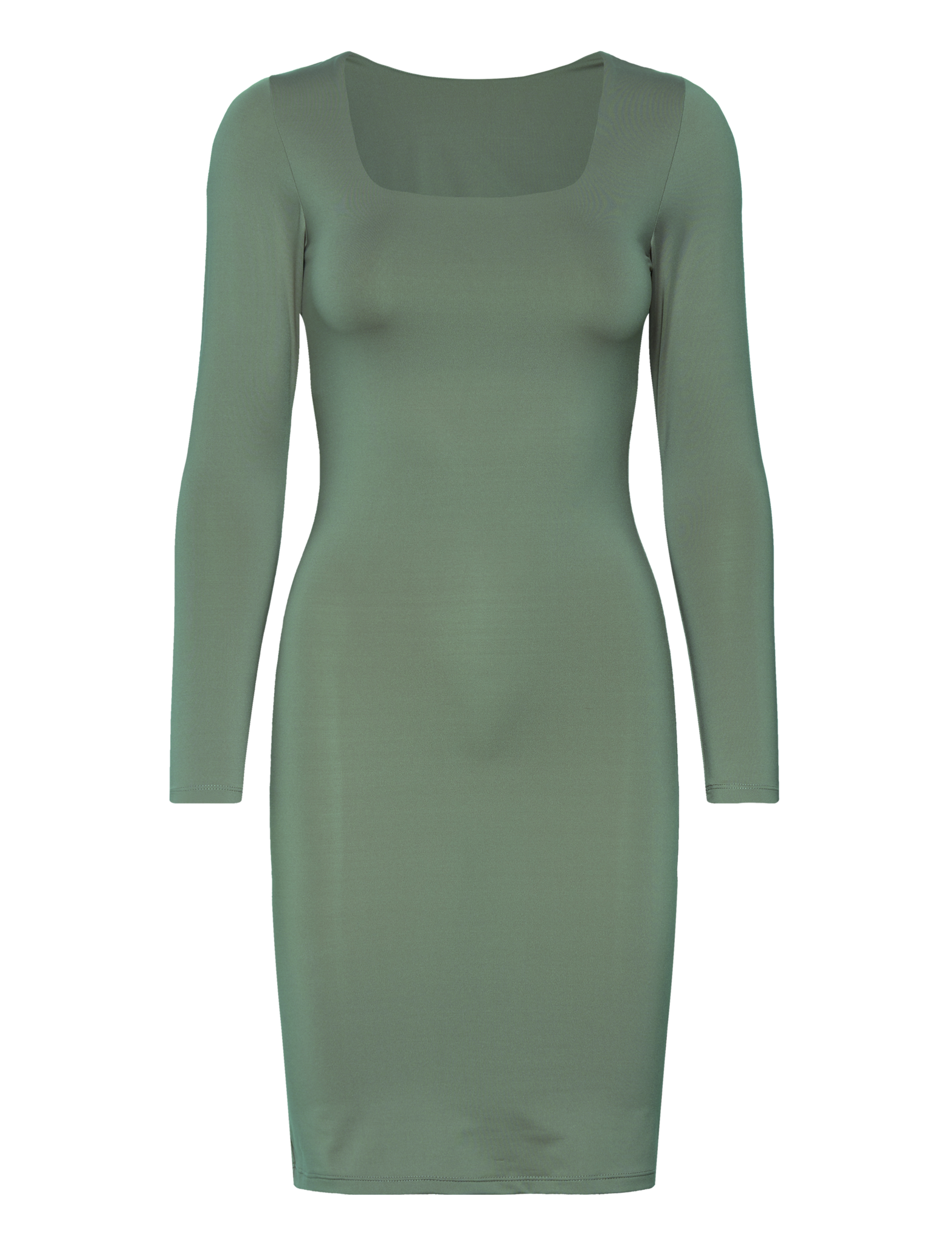 RKBillie LS Reversible Midi Dress DRESS Rosemunde Woman 128 laurel wreath