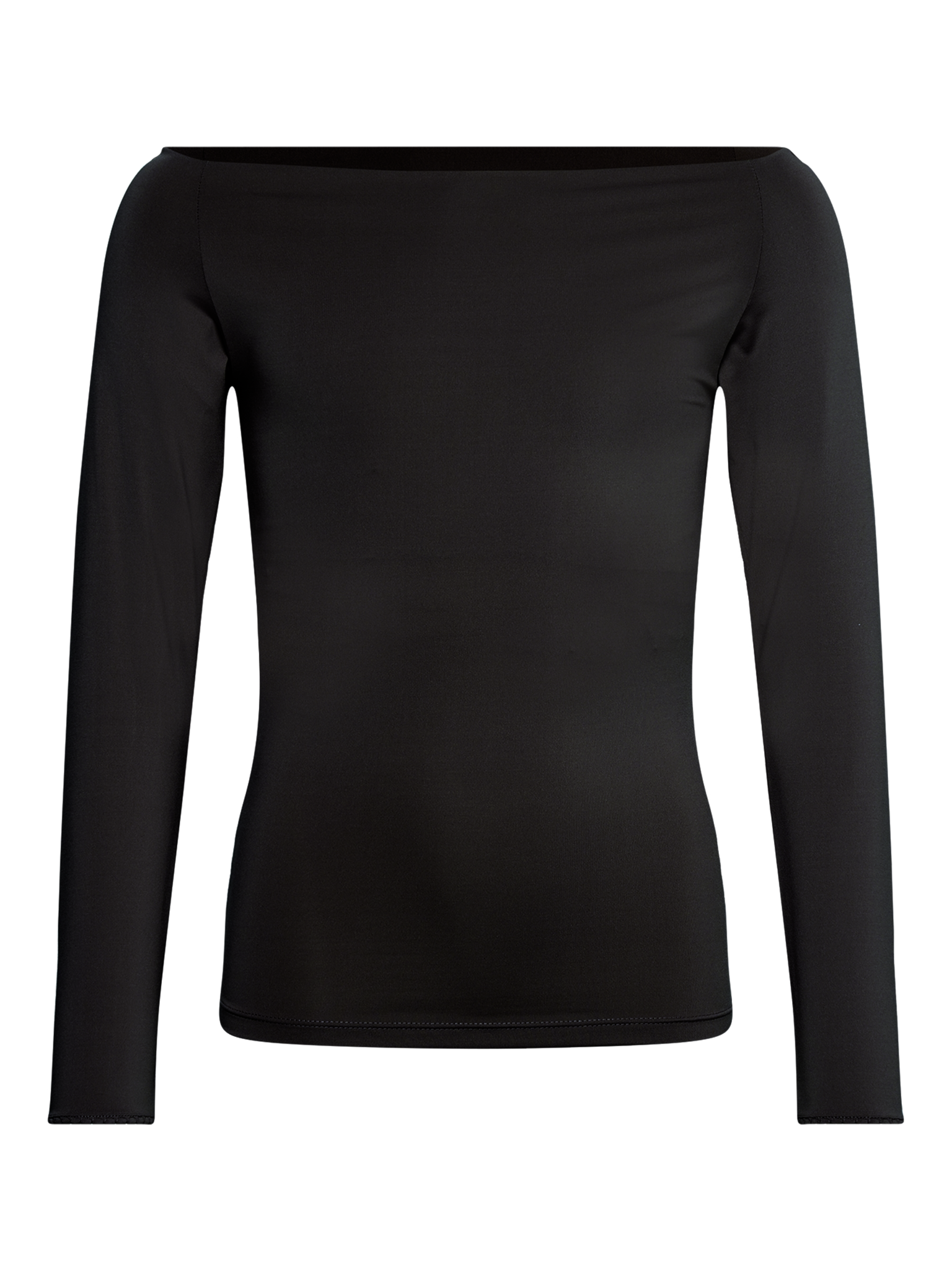 RKBillie LS Off Shoulder T-shirt T-SHIRT LS Rosemunde Woman 128 black