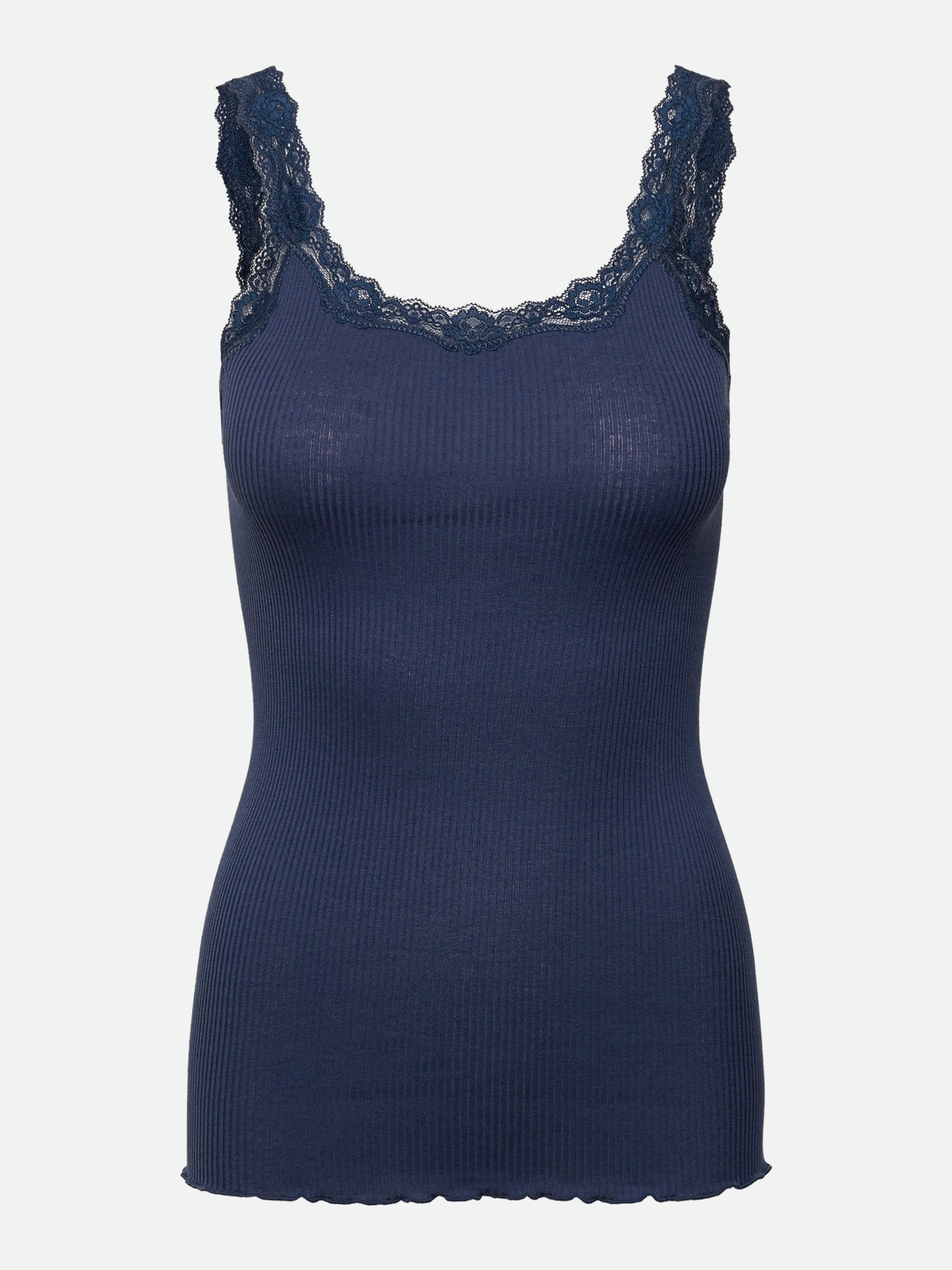 RWBabette Silke top Deep Back med blonde