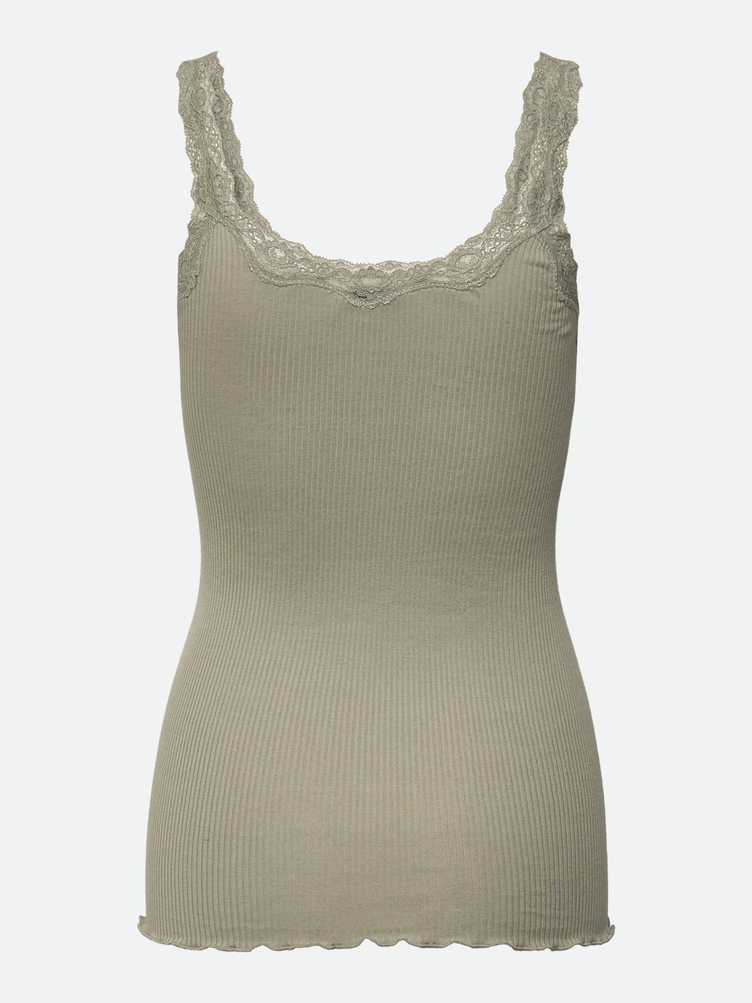 RWBabette Silke top Deep Back med blonde