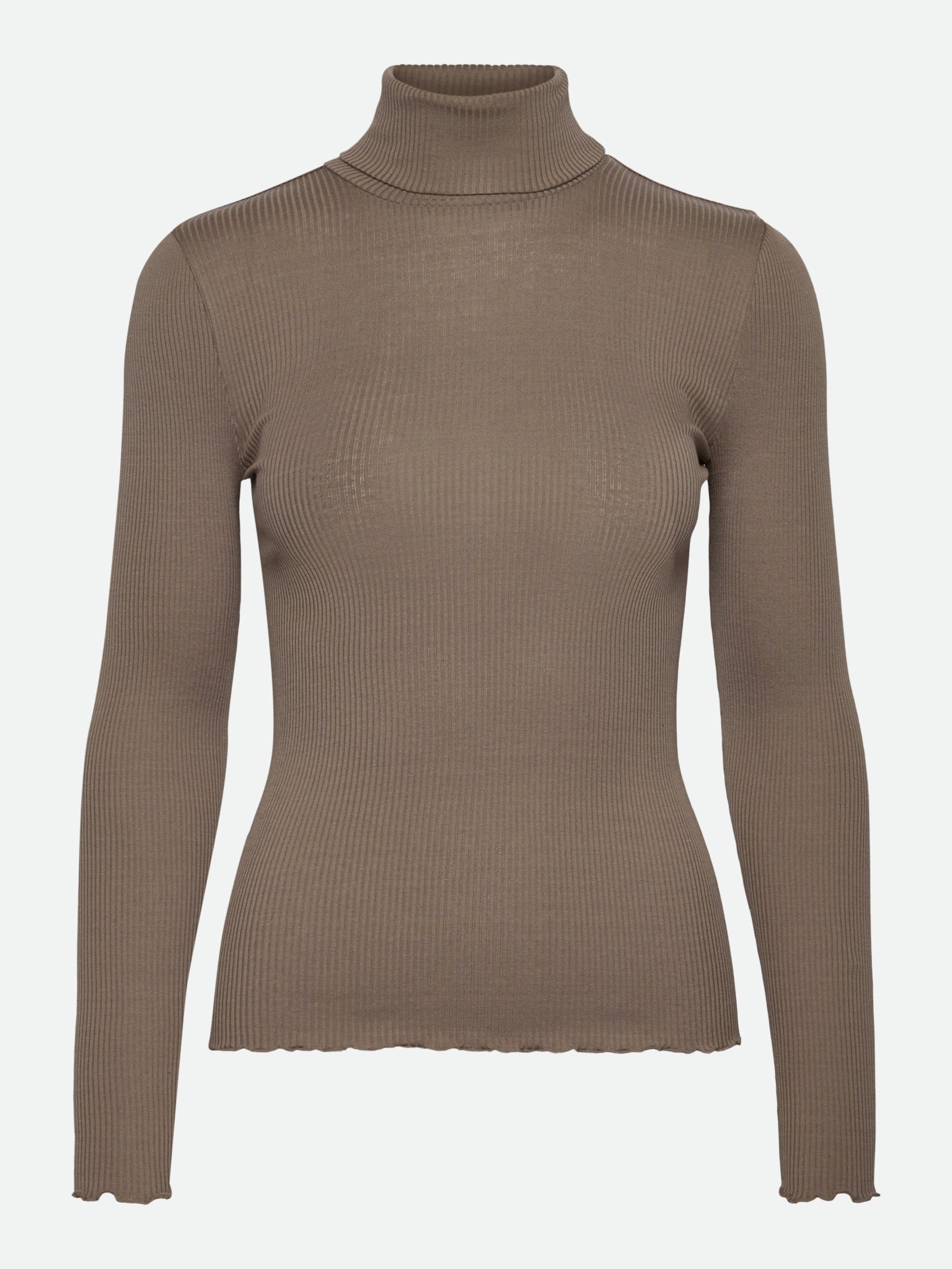 RWBeatha Silk Long Sleeve Rollneck T-shirt T-SHIRT LS Rosemunde Woman