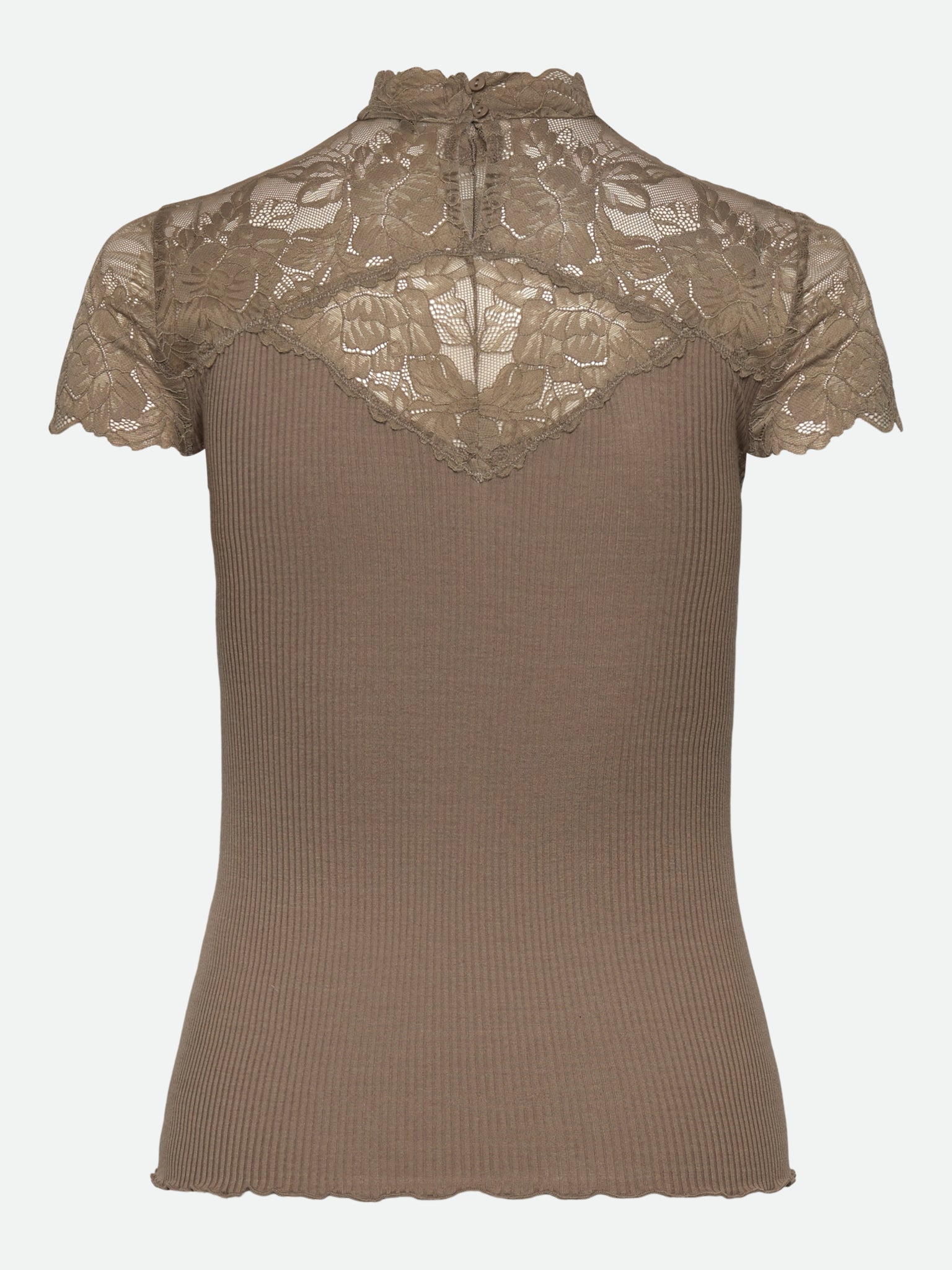 RWBeatha Silk Capsleeve Lace T-shirt T-SHIRT SS Rosemunde Woman