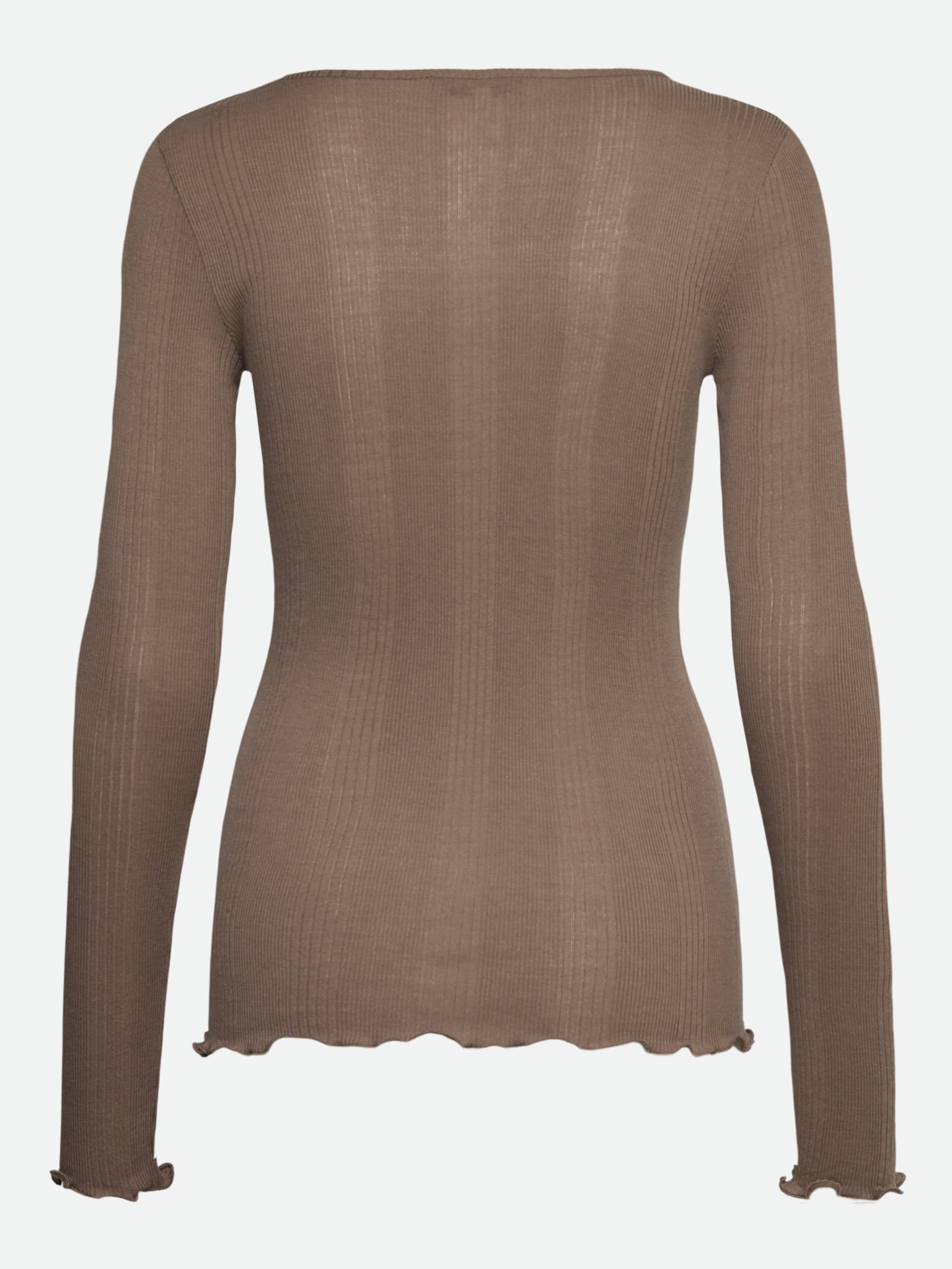 RWBay Long sleeve U-Neck Blouse T-SHIRT LS Rosemunde Woman