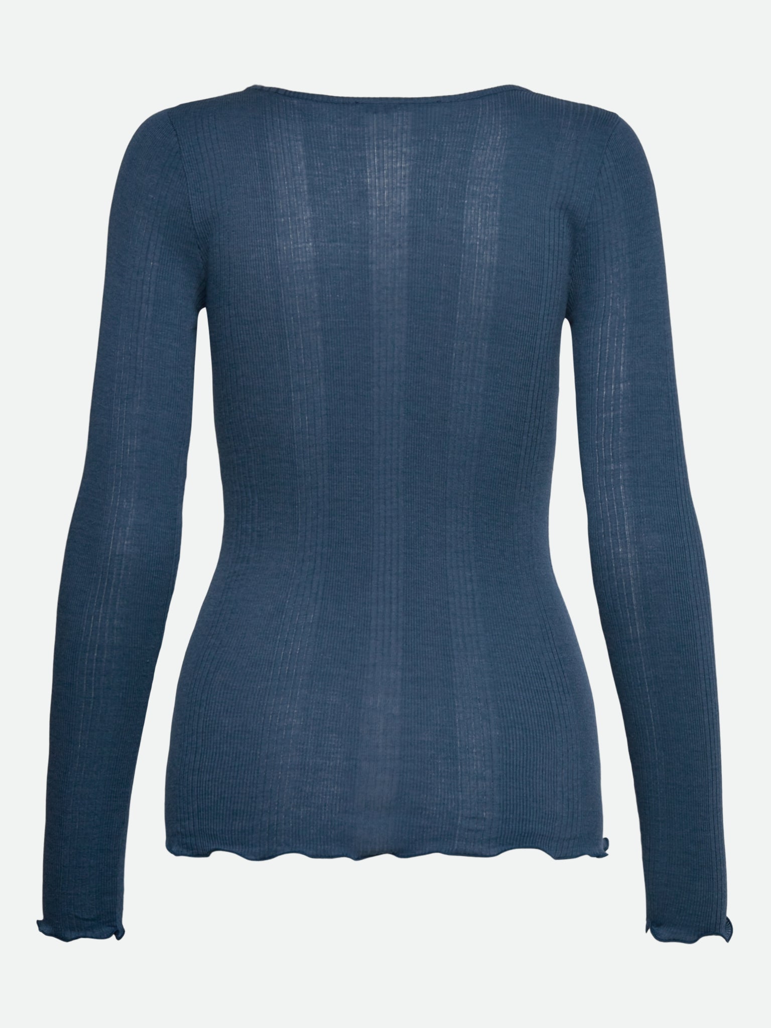 RWBay Long sleeve U-Neck Blouse T-SHIRT LS Rosemunde Woman