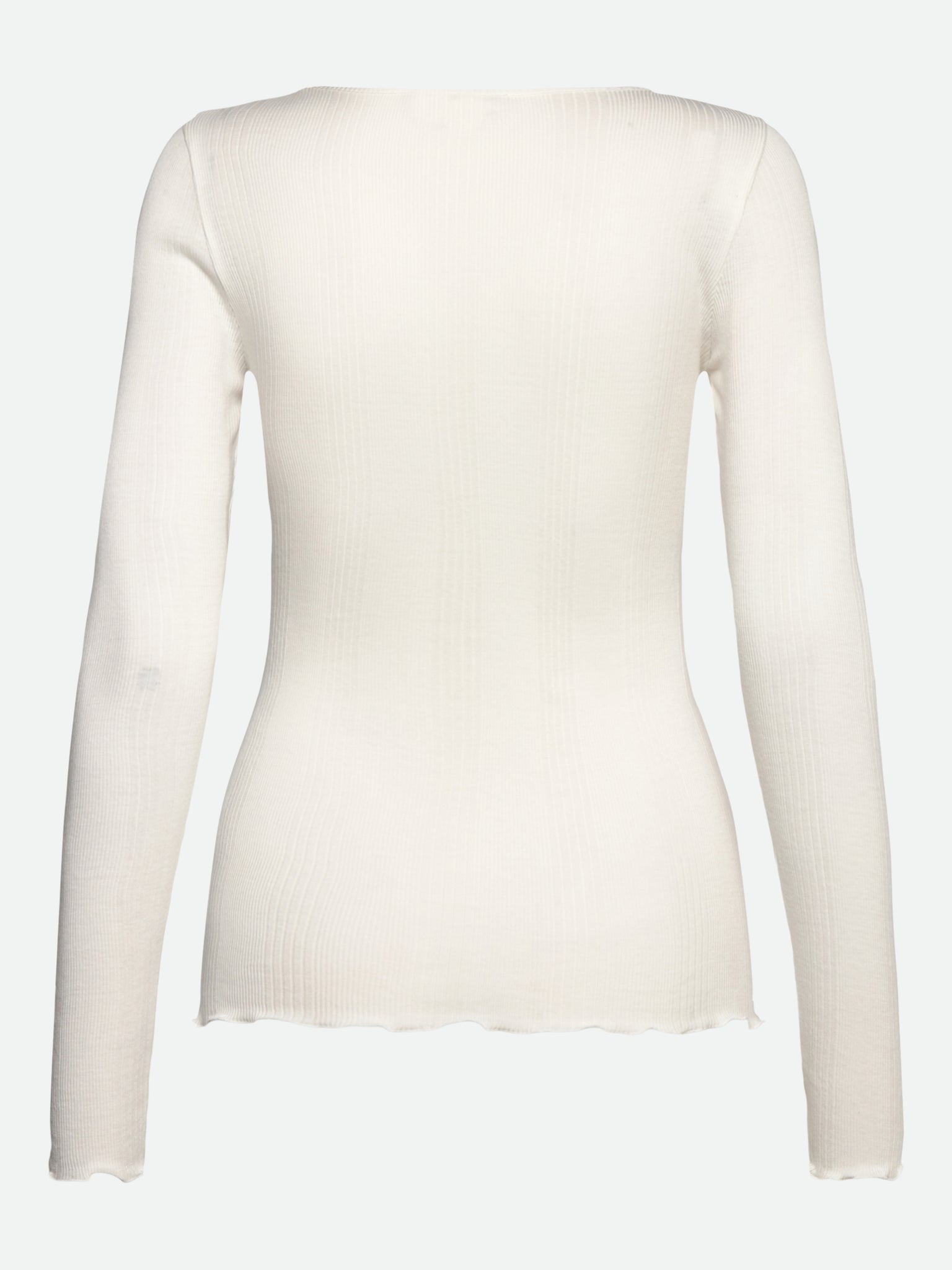 RWBay Long sleeve U-Neck Blouse T-SHIRT LS Rosemunde Woman