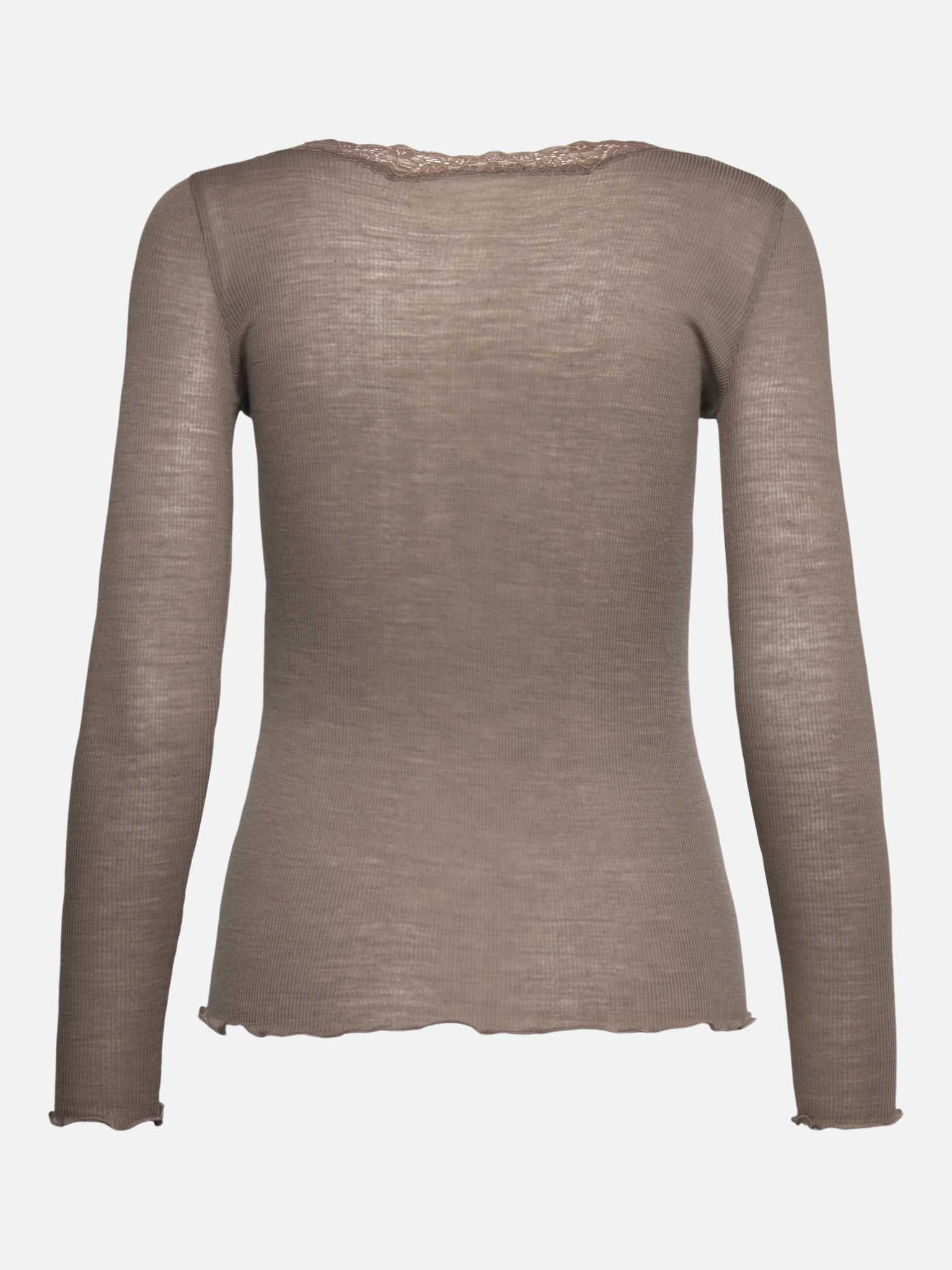 RWBurlington Wool LS V-neck Lace T-shirt T-SHIRT LS Suzhou Kingsma I/E Co., Ltd. (USD)
