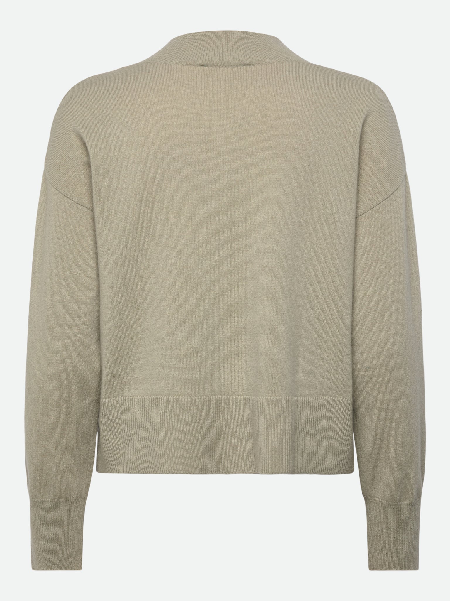 RWLaica Cashmere Langærmet Pullover med V-hals