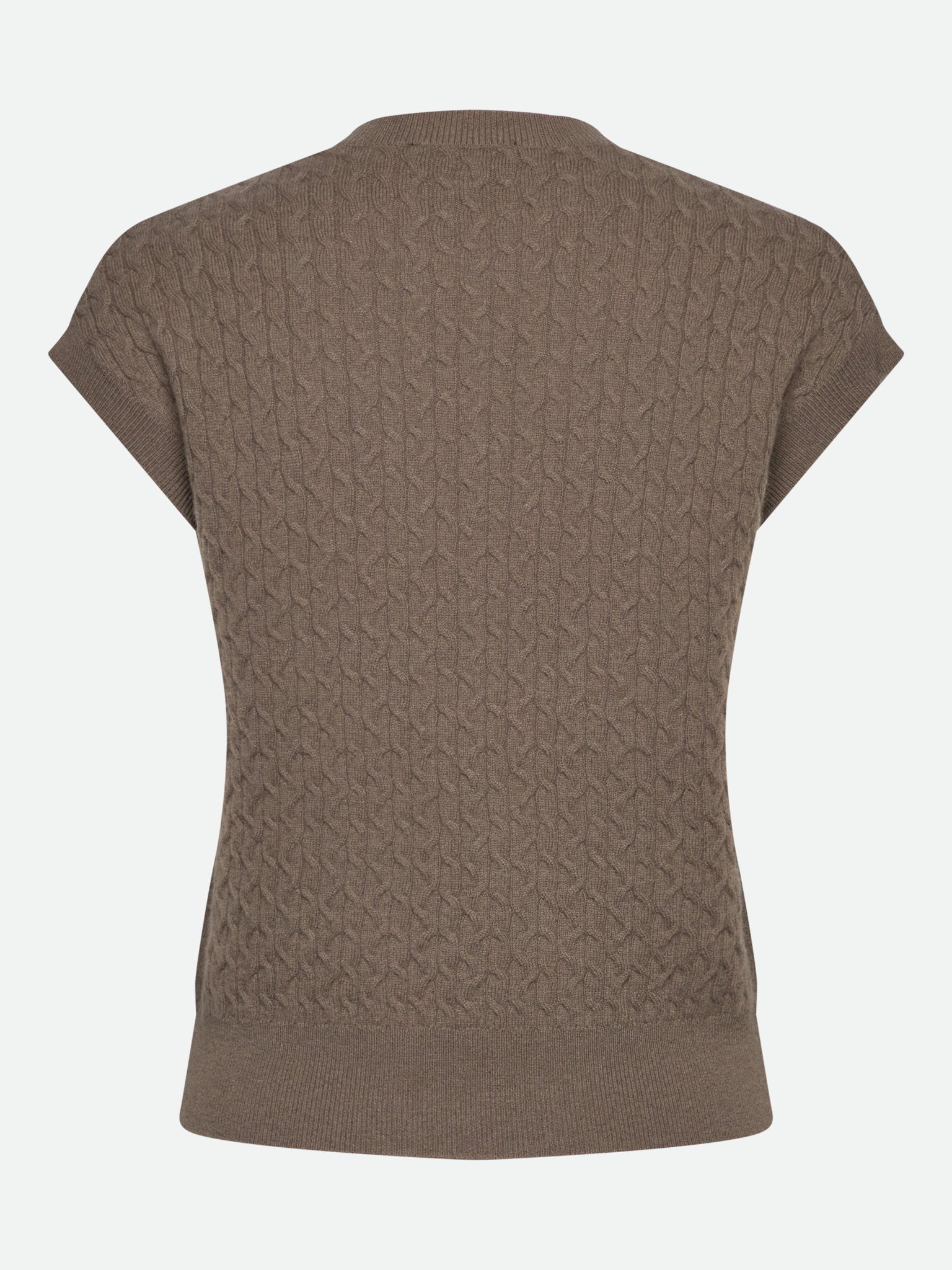 RWLaica Cashmere Cable Vest VEST Rosemunde Woman