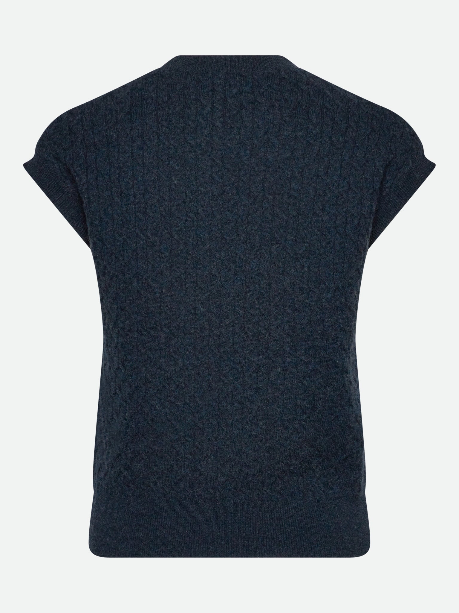 RWLaica Cashmere Cable Vest VEST Rosemunde Woman