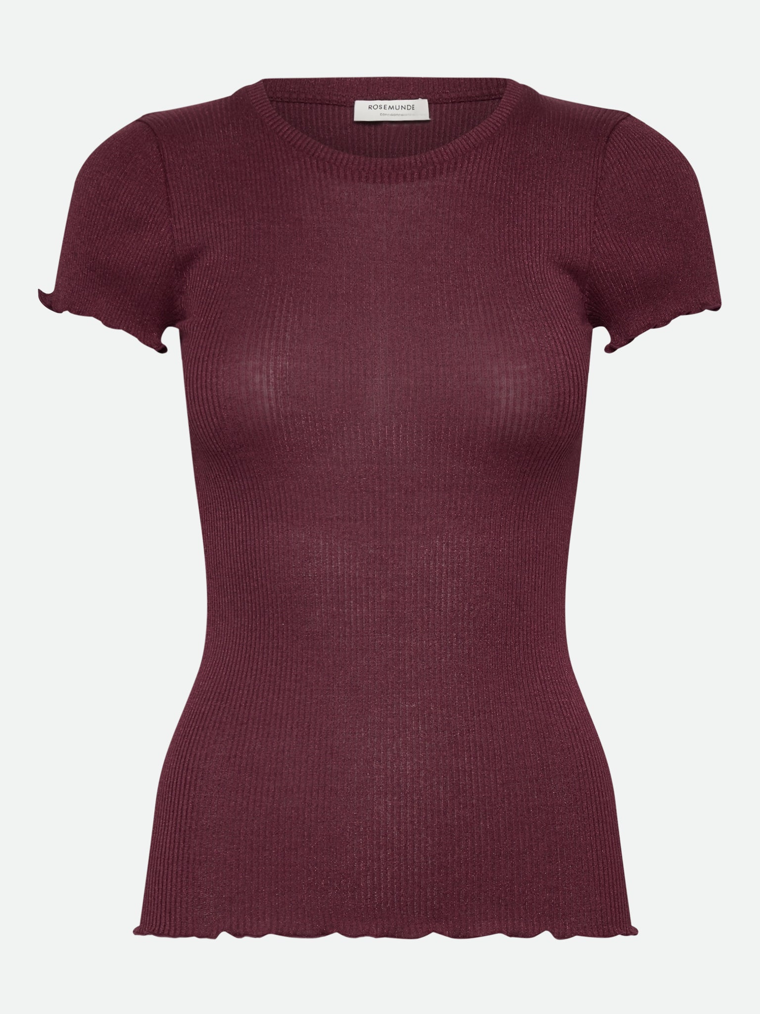 RWBoston Lurex Capsleeve T-shirt T-SHIRT SS Suzhou Kingsma I/E Co., Ltd. (CNY) S Windsor wine