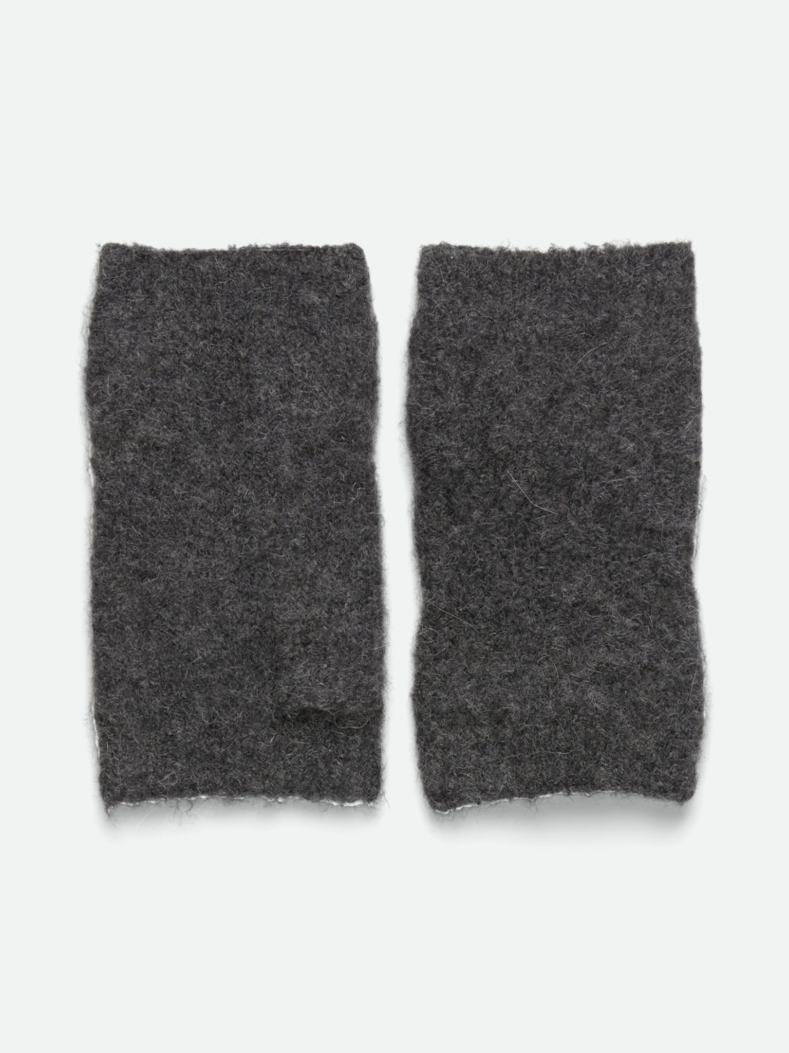RWTinker Wool Blend Cable Gloves GLOVES Rosemunde Woman 0 medium grey melange