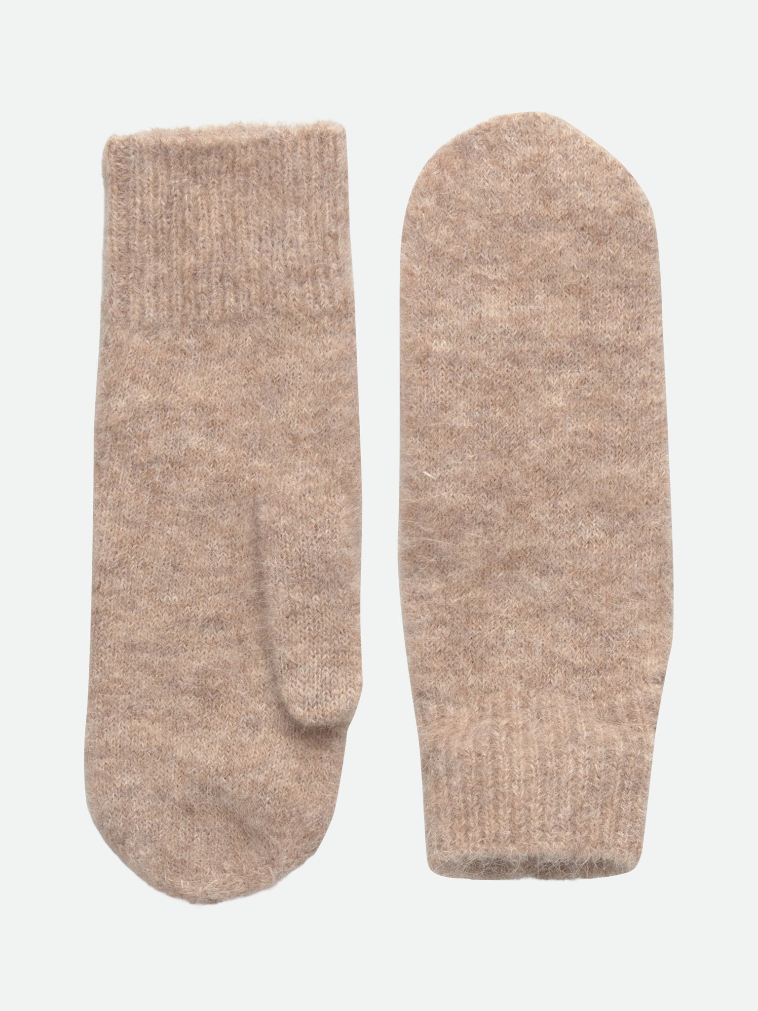 RWFurry Alpaca Mittens GLOVES Rosemunde Woman 0 oat melange