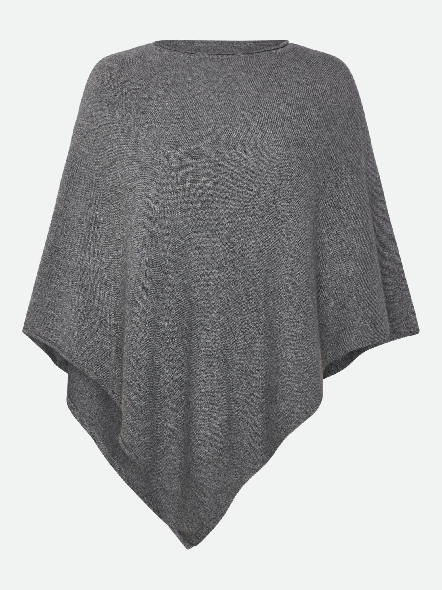 RMWSofia Wool Poncho PONCHO Rosemunde Woman 0 medium grey melange