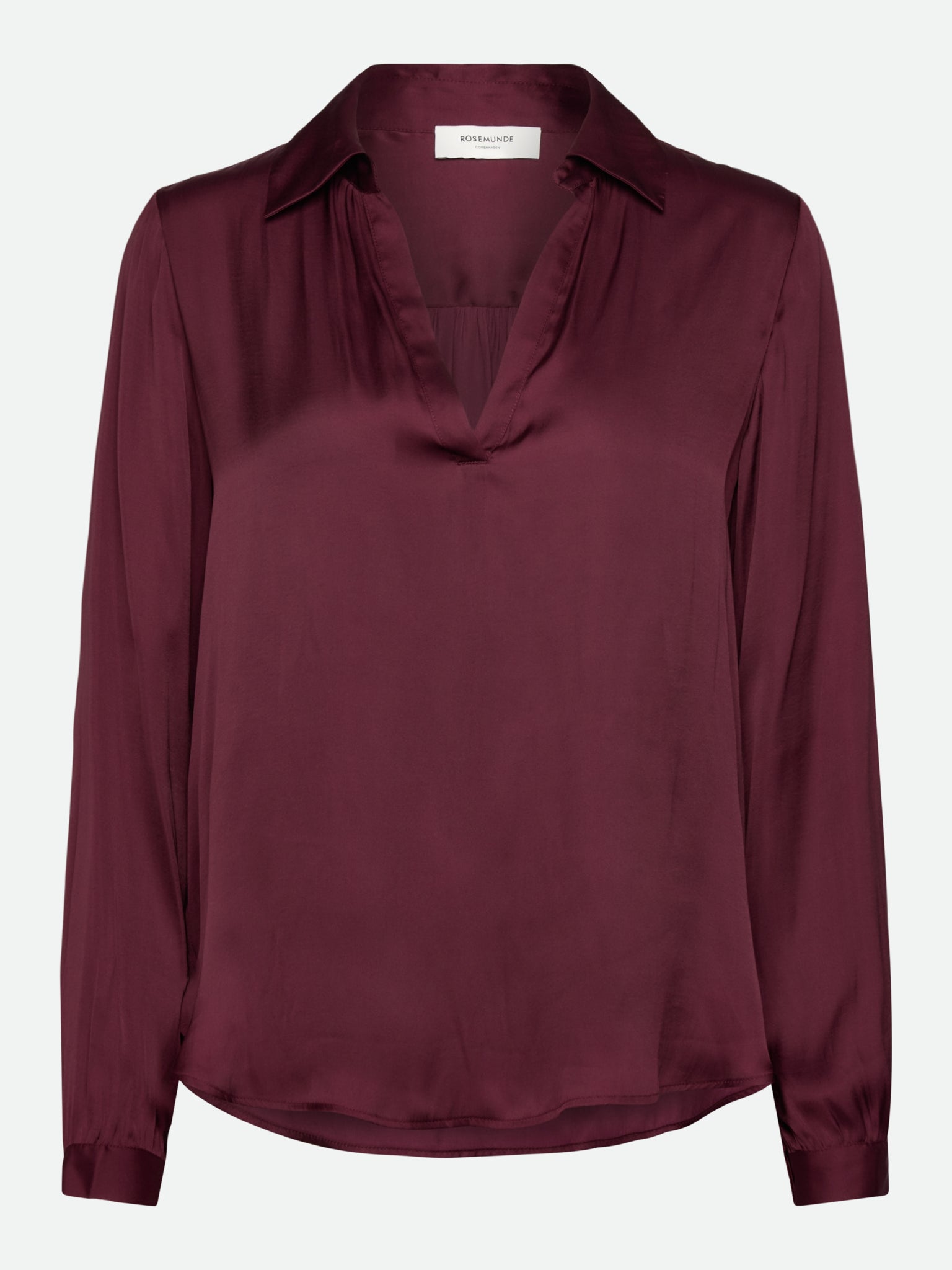 RWMessina Long sleeve Shirt BLOUSE Rosemunde Woman 34 Windsor wine