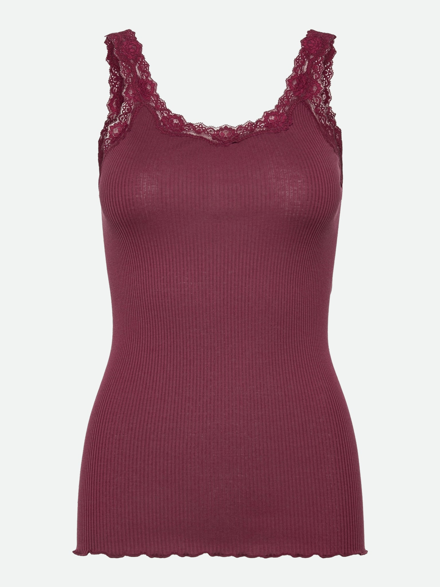 RWBabette Silke top Deep Back med blonde
