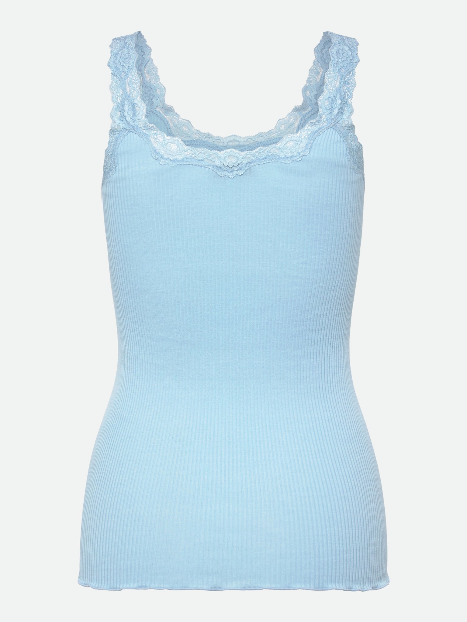 RWBabette Silke top Deep Back med blonde